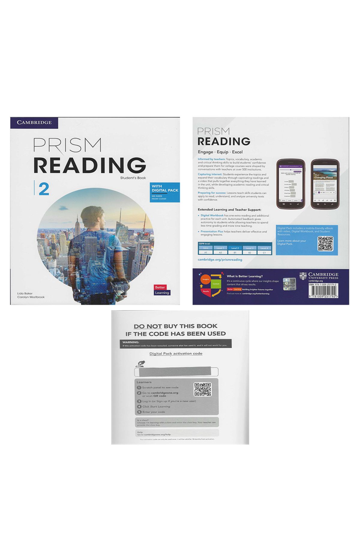 Cambridge University Prism Reading 2 Student's Book With Dıgıtal Pack See Insıde Front Cover