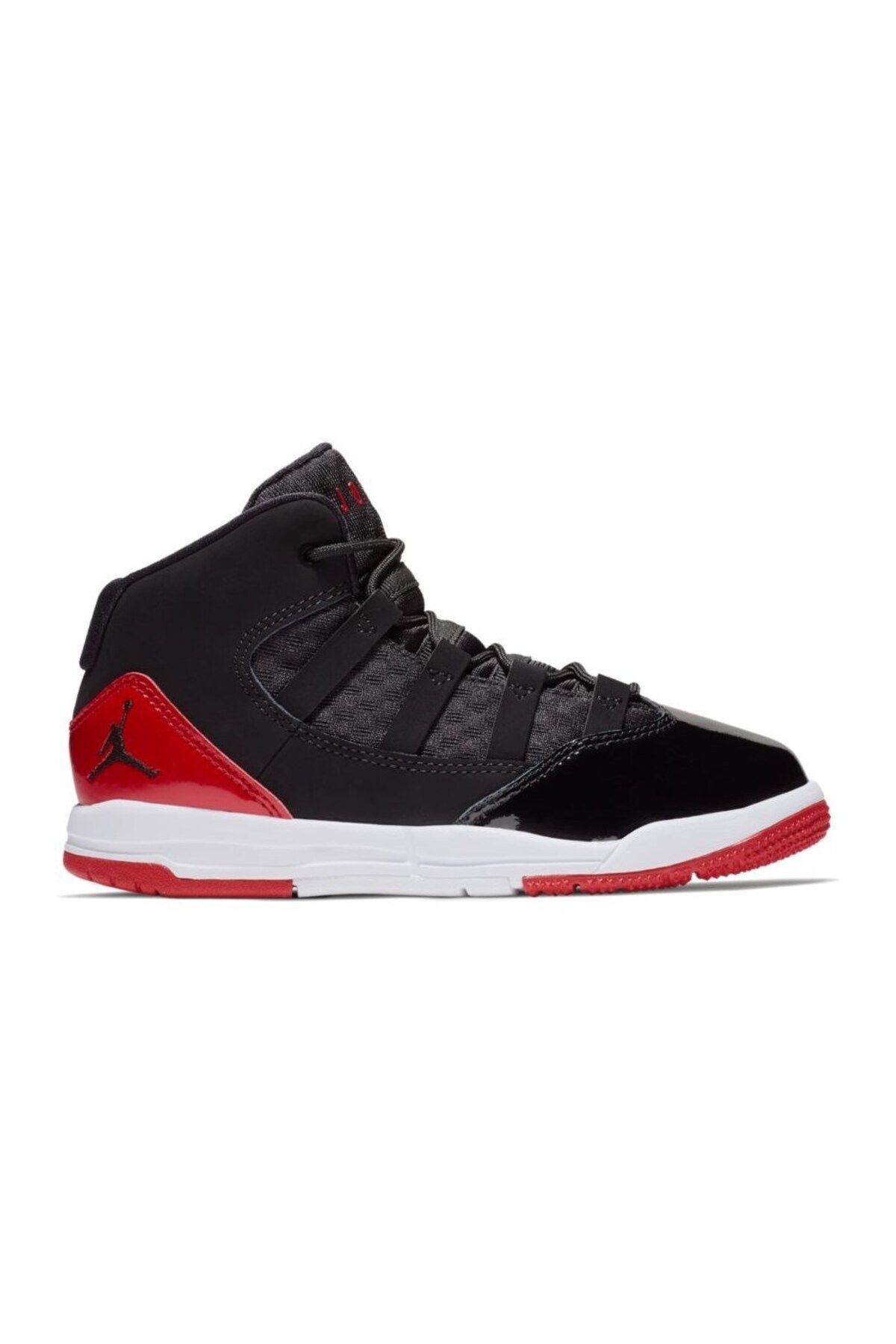 Nike - Jordan Max Aura (PS) AQ9216 006 Özel Seri Ayakkabı Bağcıklı Kalıp 1 Numara Dardır