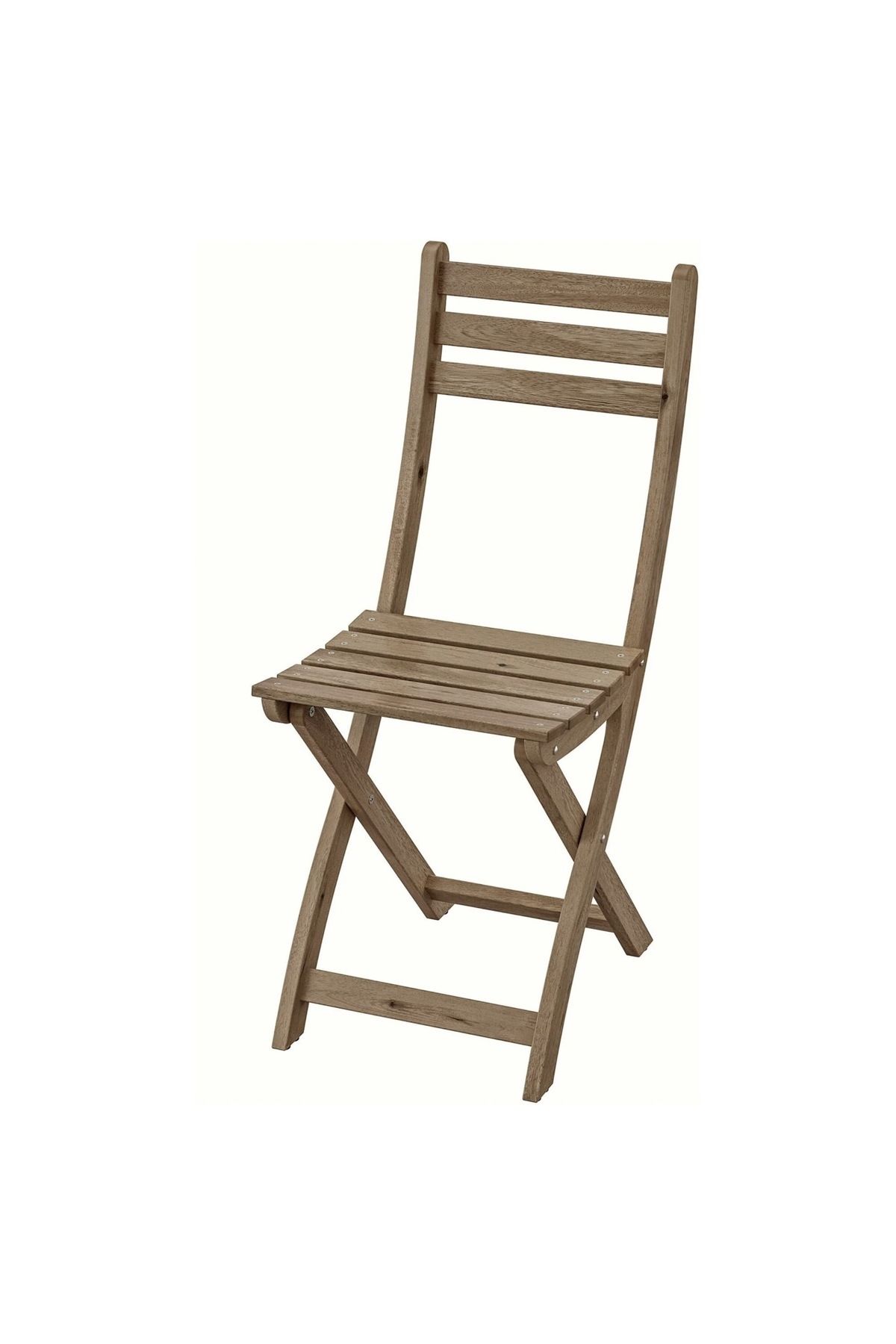 IKEA Standart ASKHOLMEN katlanabilir ahşap kolçaksız sandalye , açık kahverengi Kentsoylu Ahşap Modern K