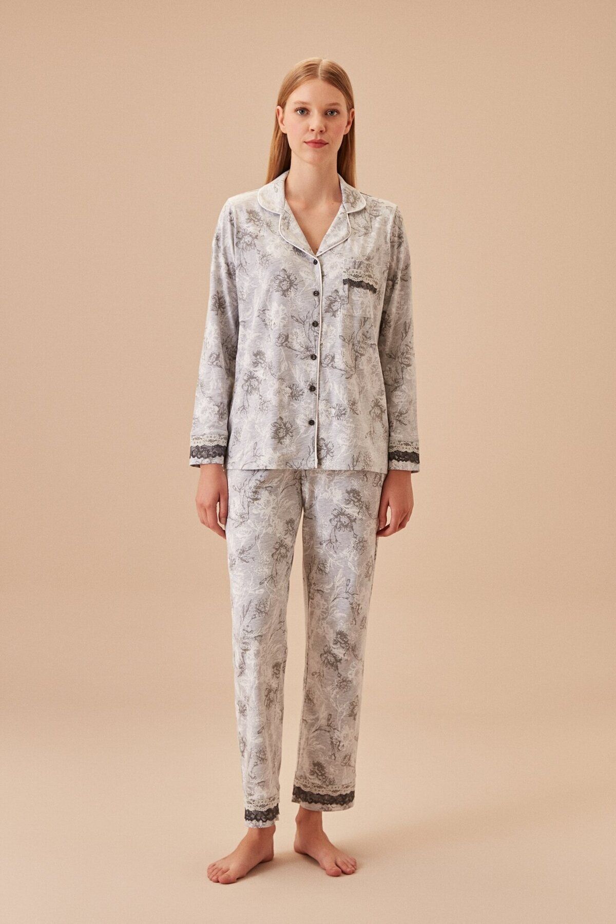 Suwen Ember Maskülen Pijama Takımı