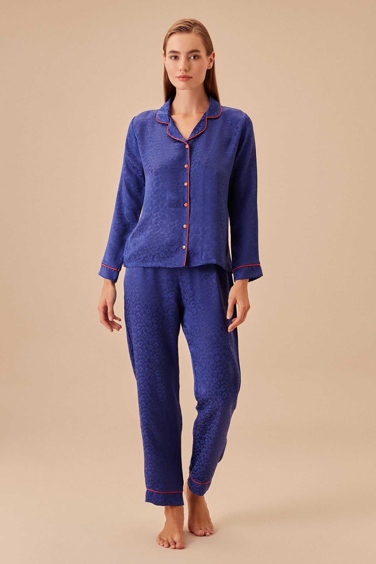 Suwen Elegance Maskülen Pijama Takımı
