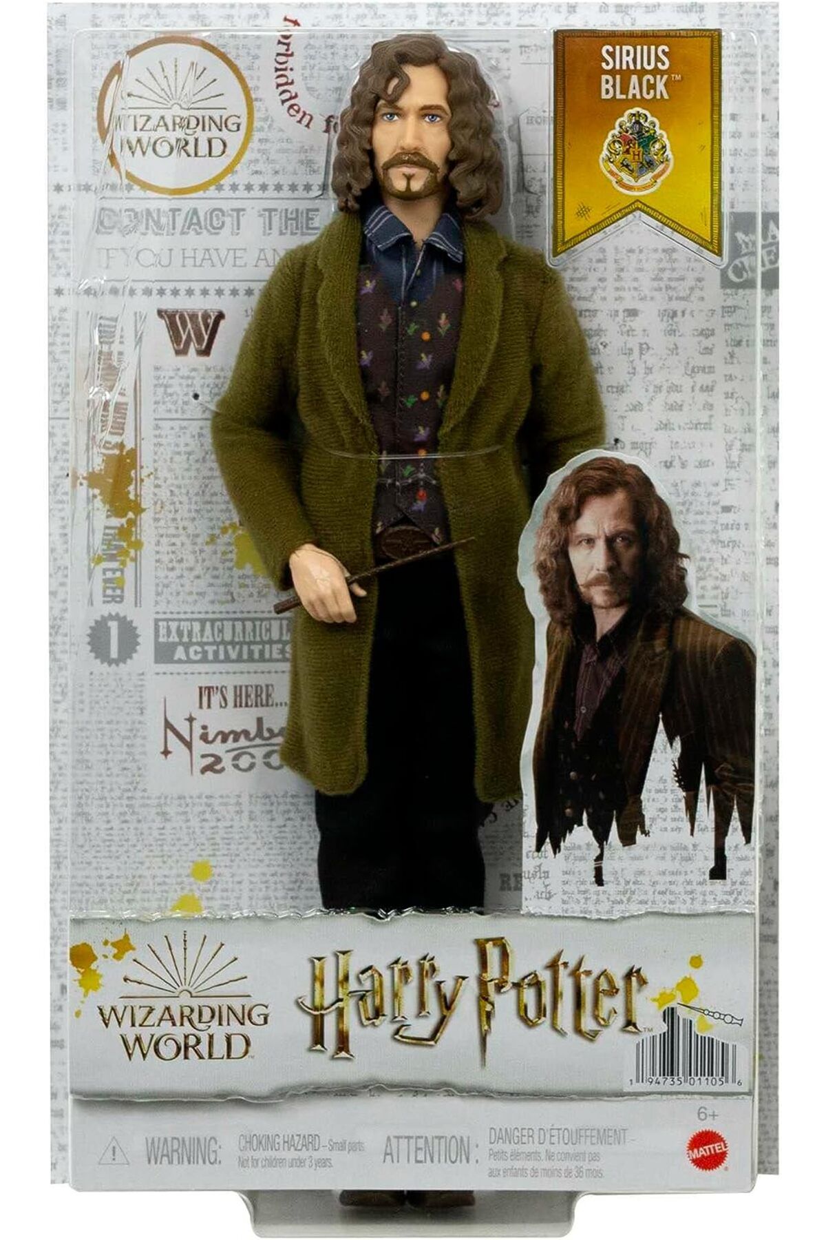 Harry Potter Harry Potter Büyücü Dünya Bebeği - Sirius Siyah