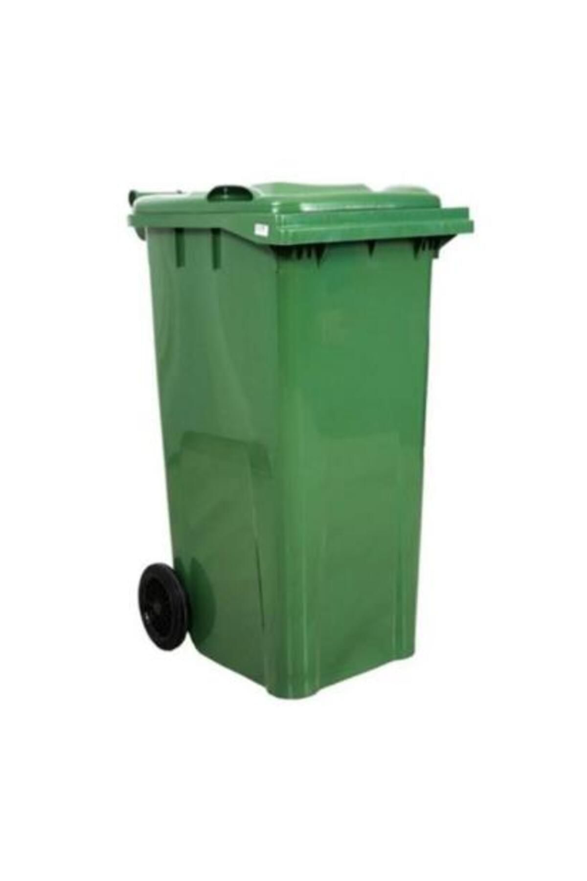 Genel Markalar 120 Lt Tekerlekli Yeşil Çöp Konteynerı 1 Adet
