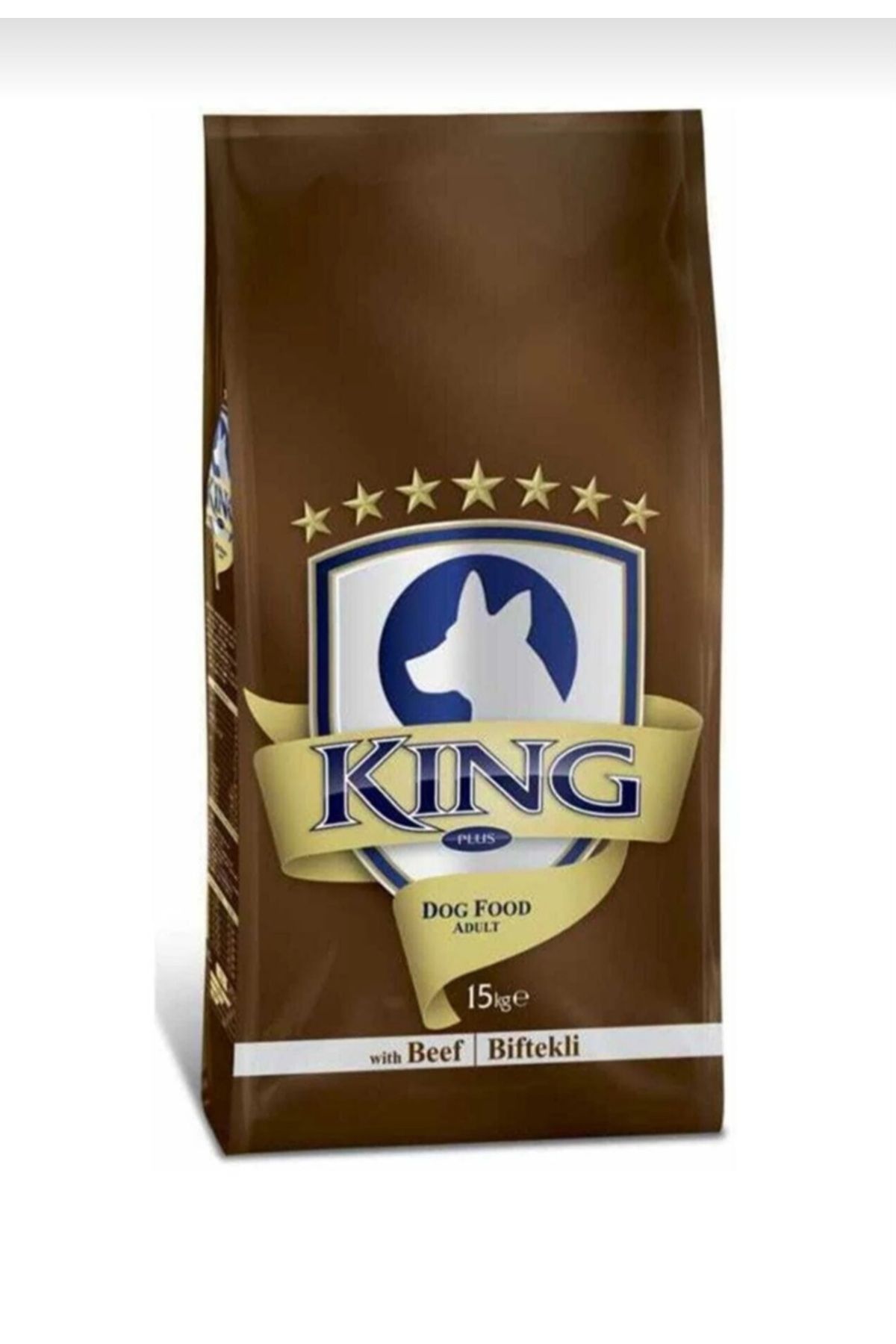 King Beef Adult Dog Dana Etli Biftekli Yetişkin Köpek Maması 15 kg Gölge Av