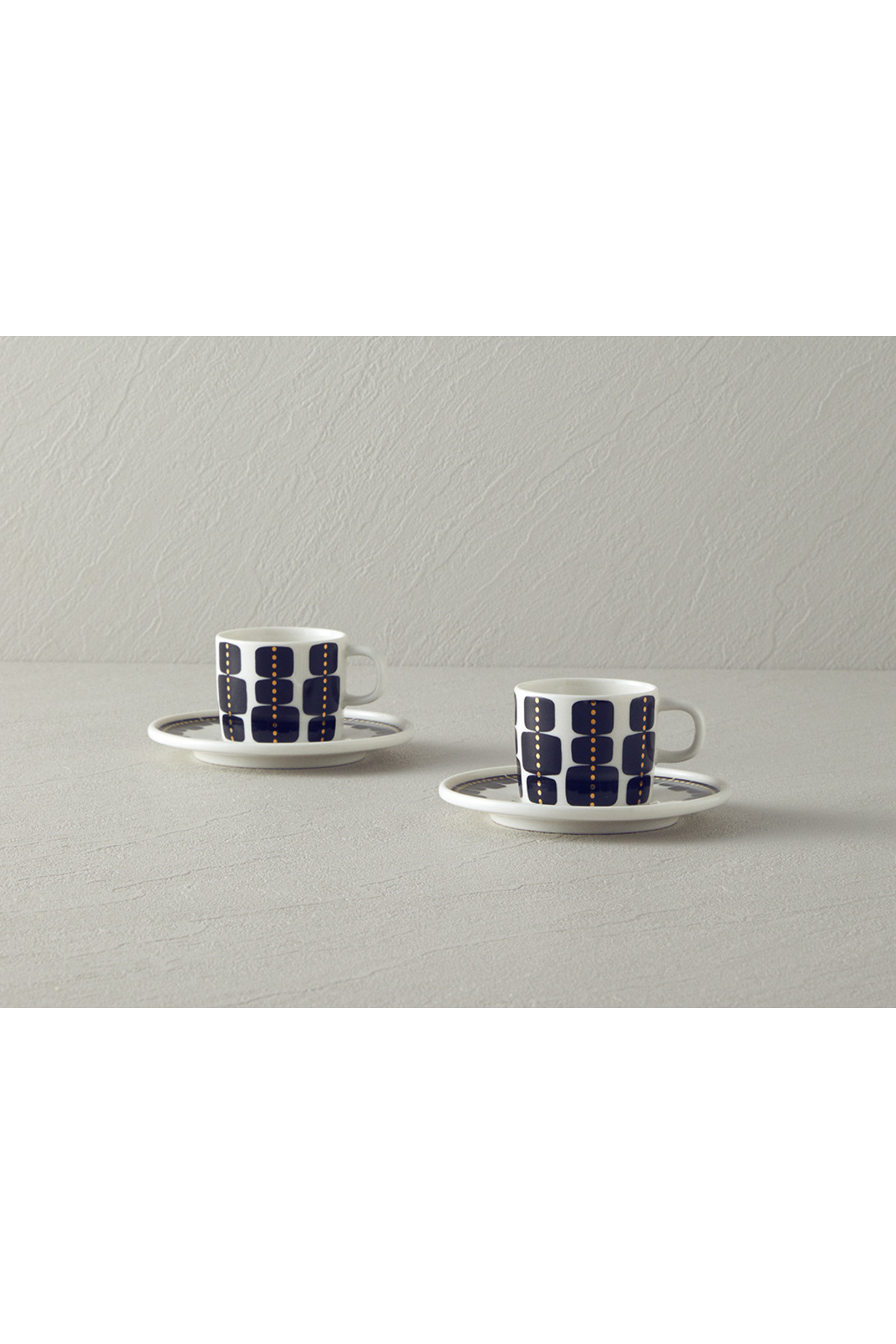 English Home Modern Feel Bone Porselen 4 Parça 2 Kişilik Kahve Fincan ...