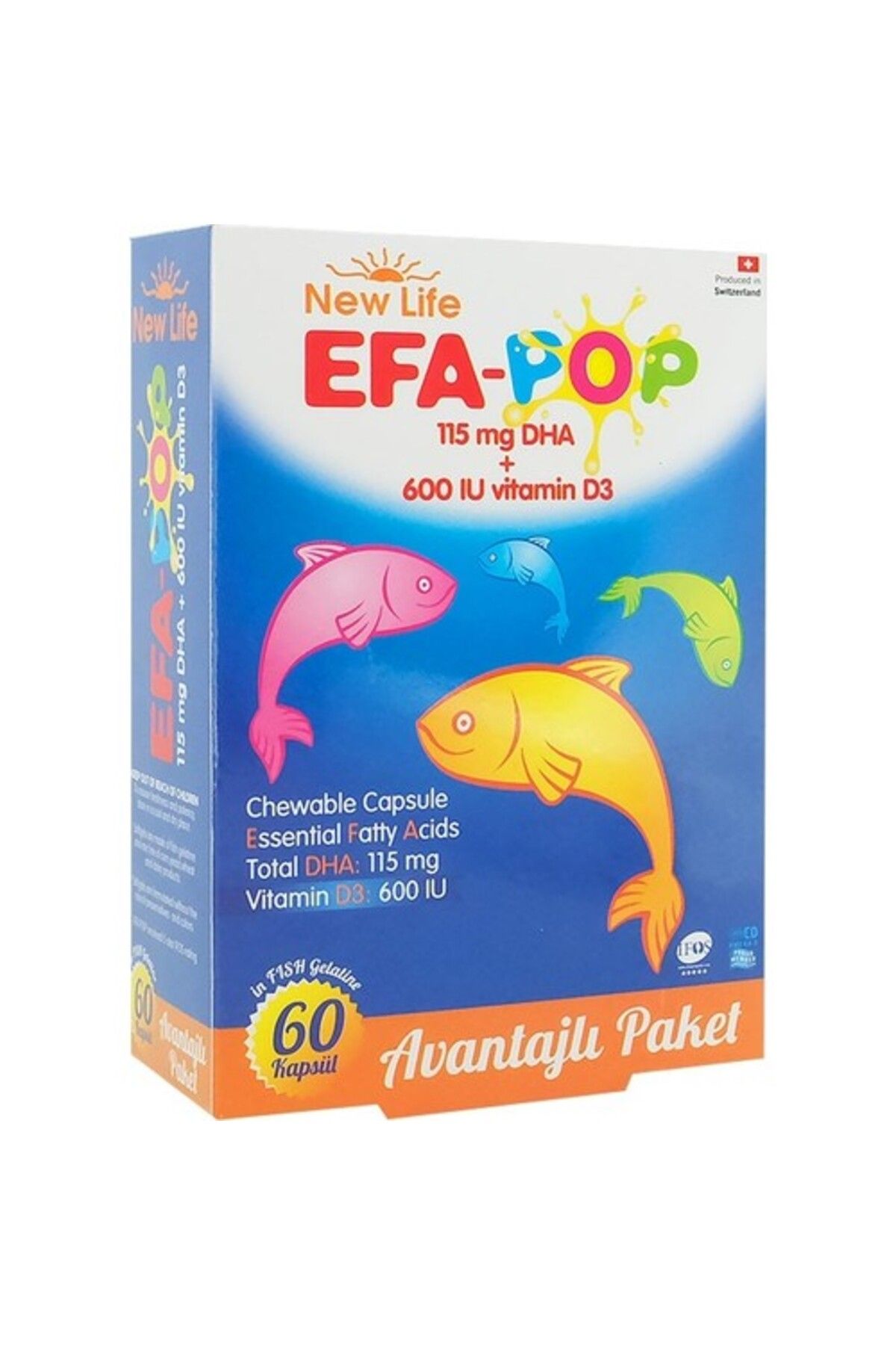 New Life Efa Pop 60 Kapsül