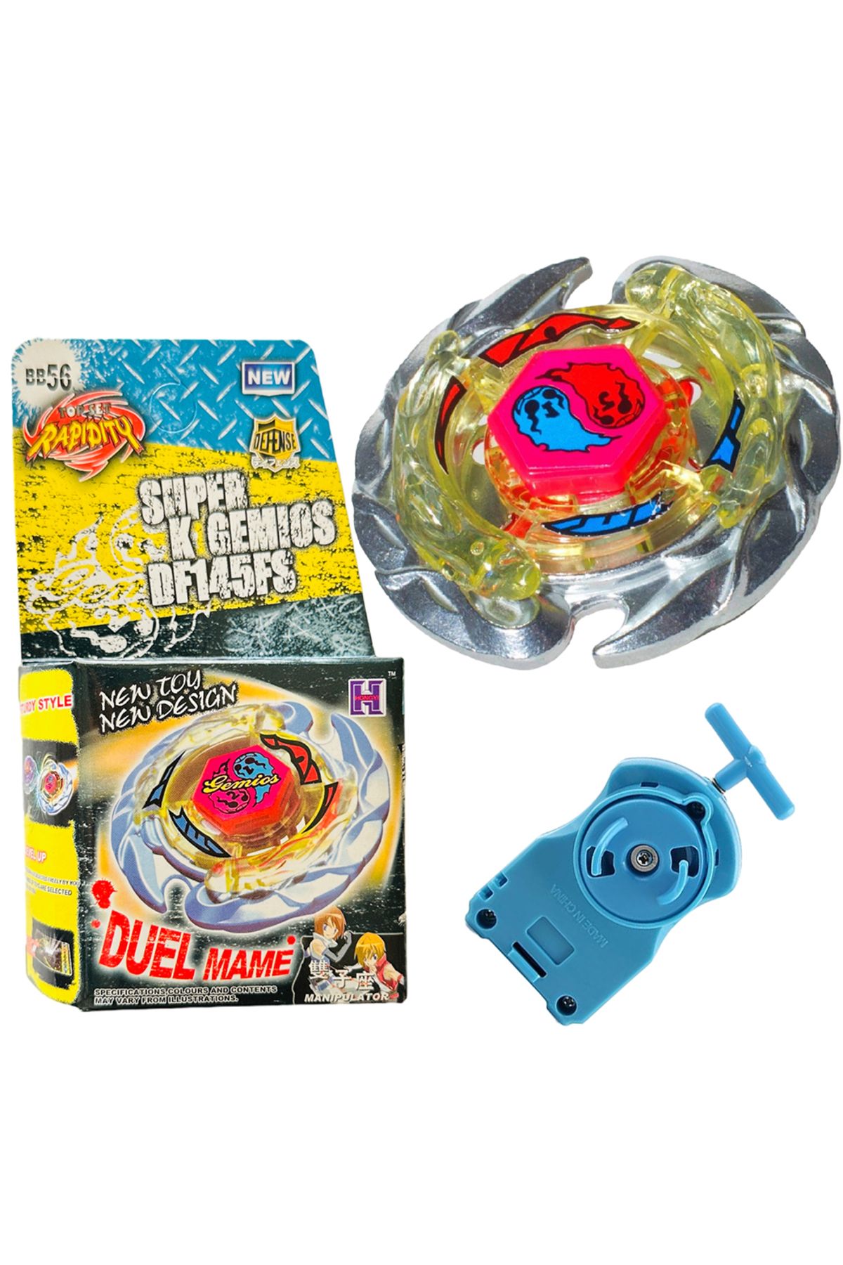 Beyblade BB56 BEYBLADE METAL FUSION Evil Gemios 158-30M