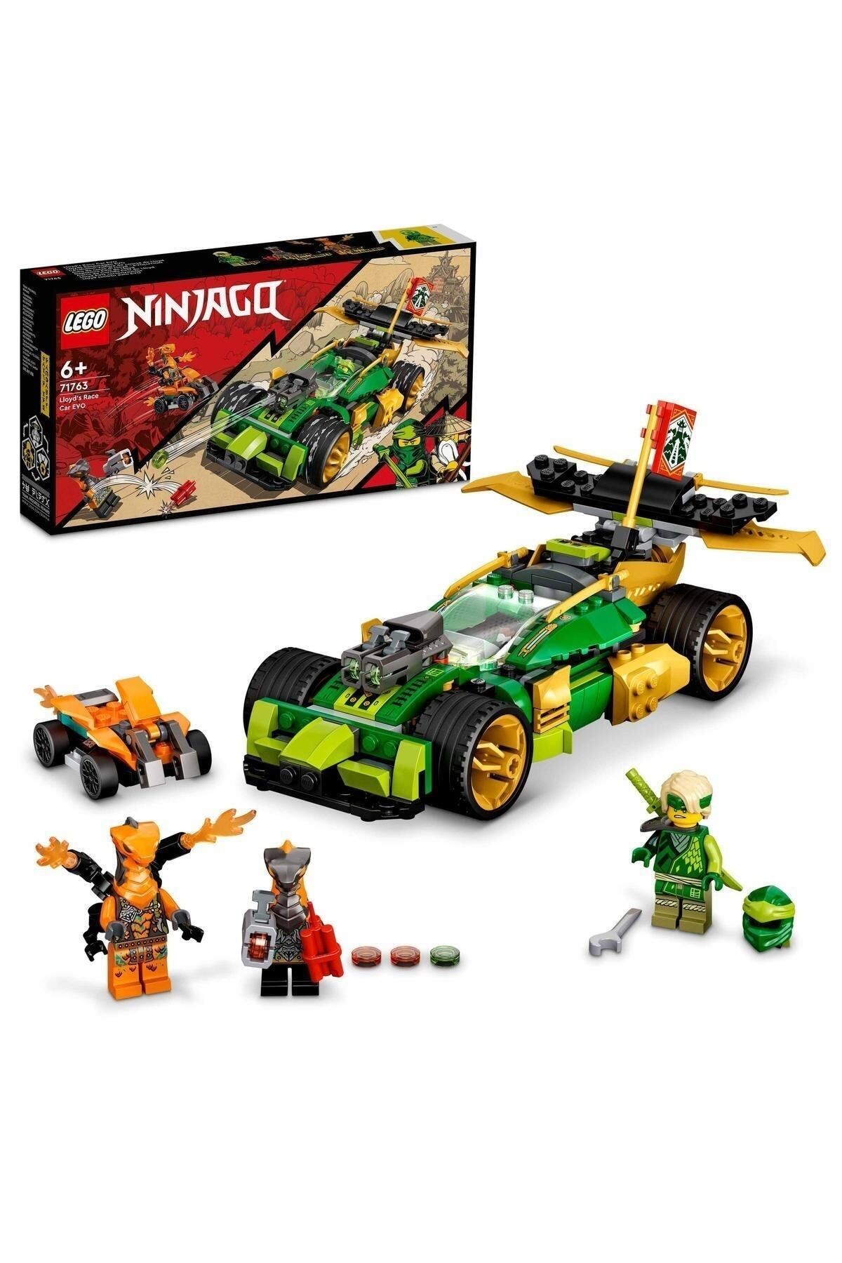 LEGO ® NINJAGO® Lloyd'un Yarış Arabası EVO 71763 Yapım Seti (279 Parça)