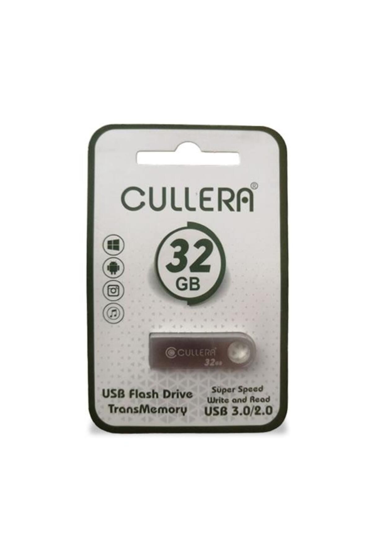 CULLERA 32gb Usb 2.0 Metal Anahtarlık Mini Usb Flash Bellek