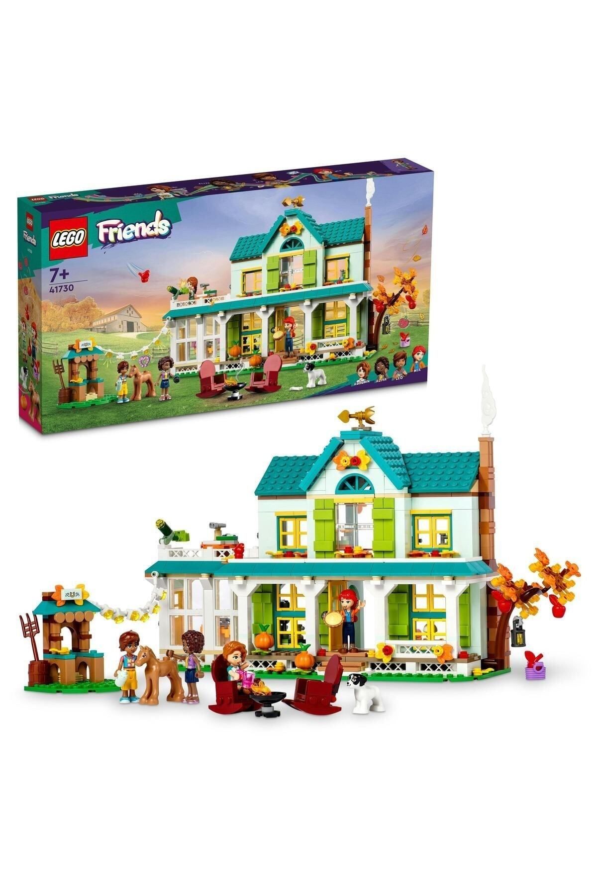 LEGO ® Friends Autumn’un Evi 41730 - 7 Yaş ve Üzeri Çocuklar İçin Oyuncak Yapım Seti (853 Parça)