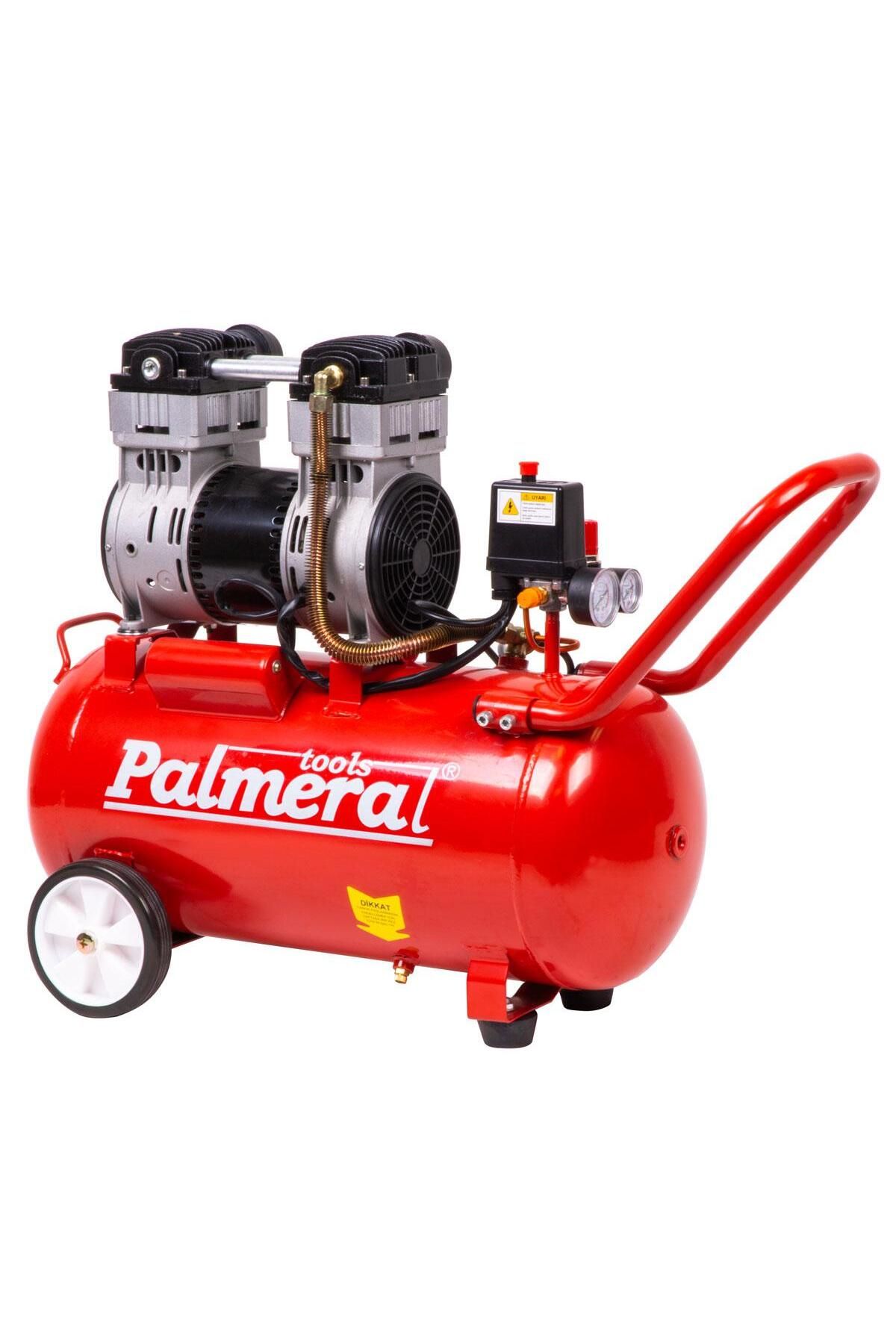 Palmera Pa50ls Tekerlekli Yağsız Ve Sessiz Hava Kompresörü 50 Litre