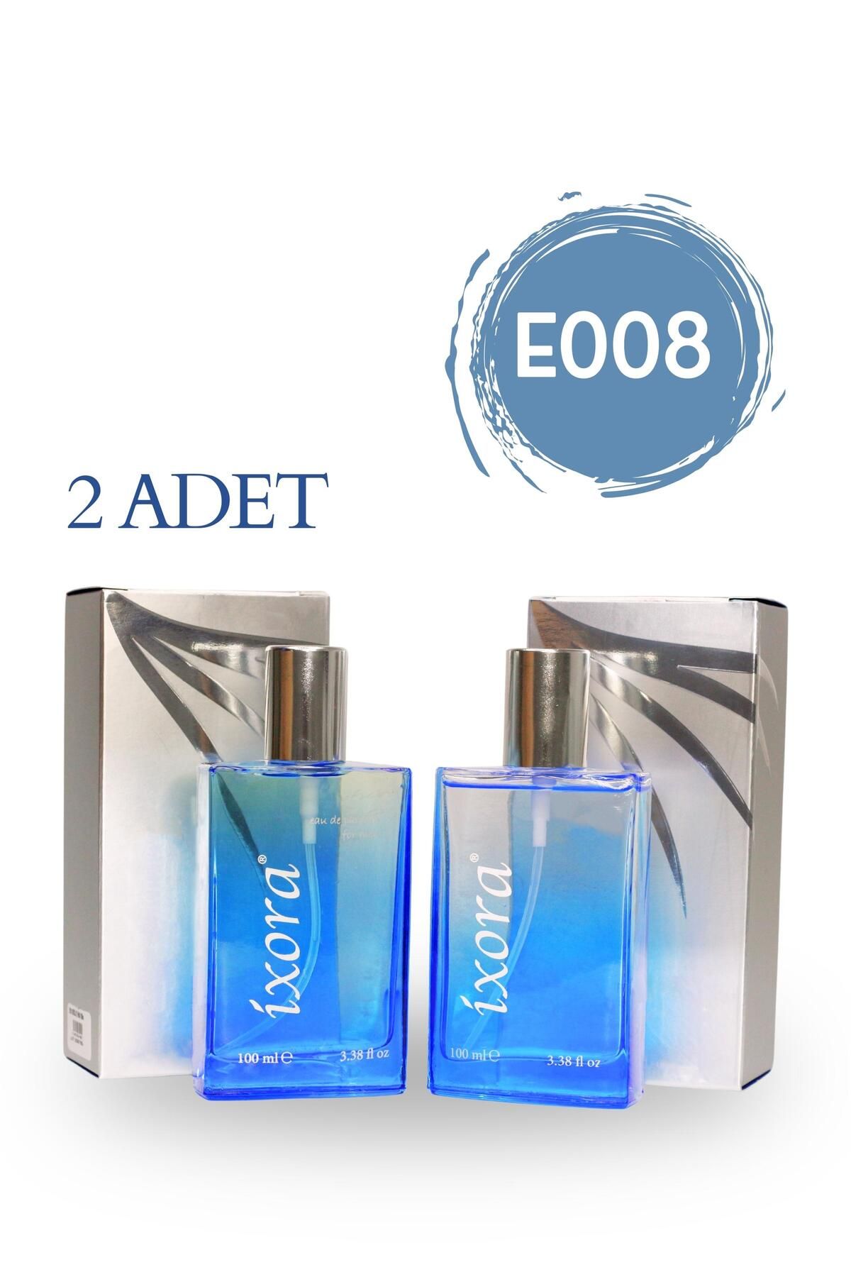 Ixora E008 Lucky Man Edp Parfüm 100 ml 2 Adet