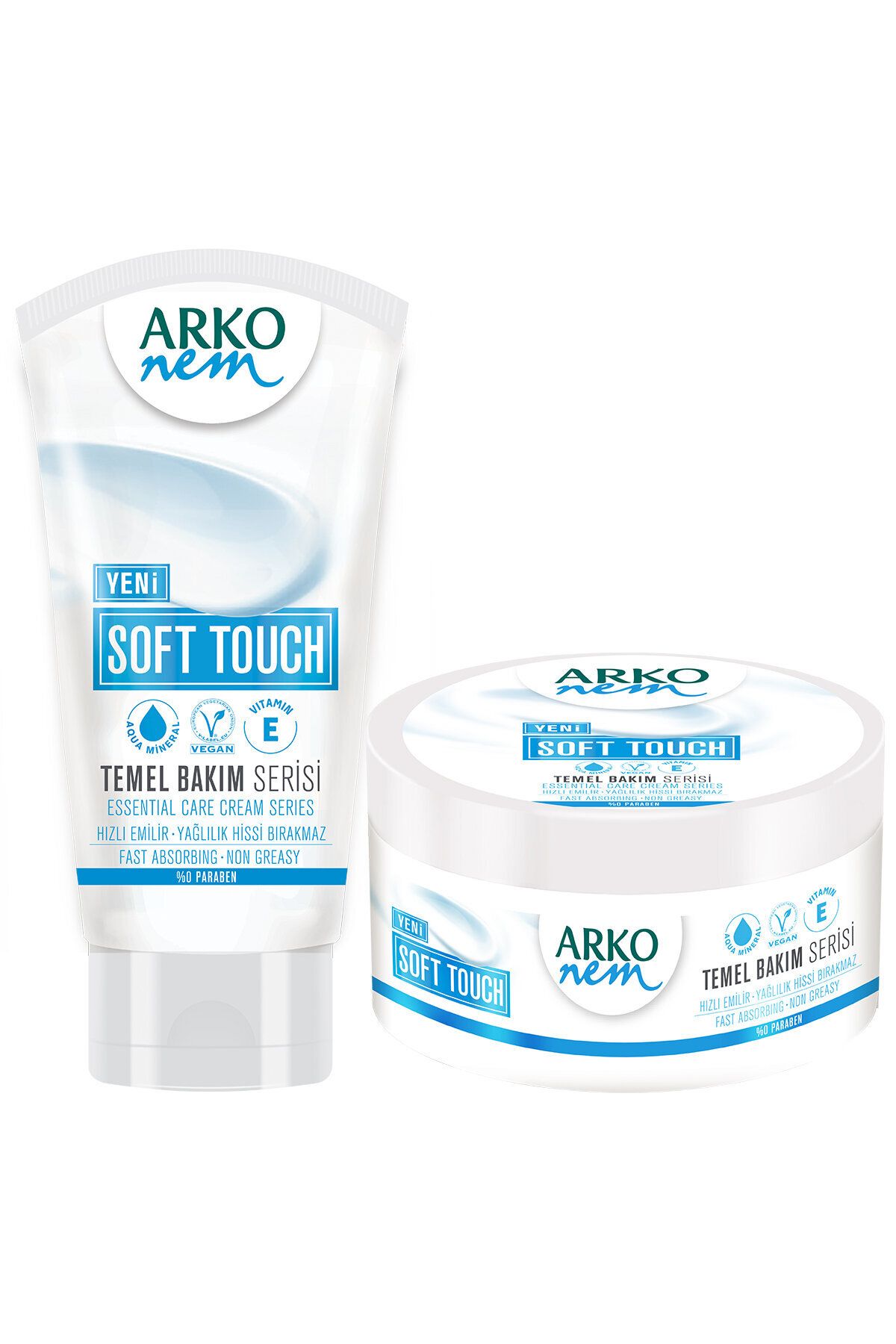 Arko Nem Soft Touch Nemlendirici El Ve Vücut Kremi 250+60ml