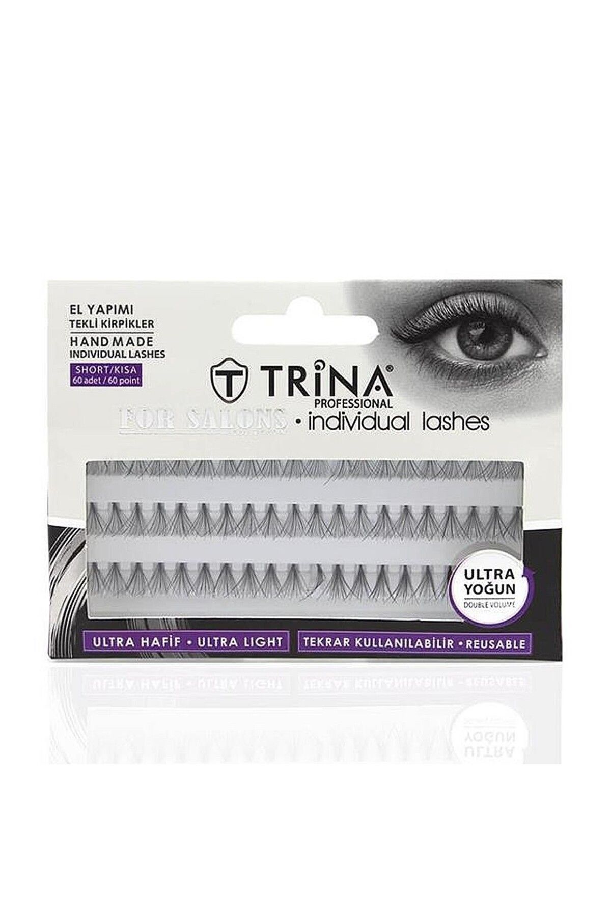 Trina Takmak Kirpik Tekli -yoğun Short Trneye000033