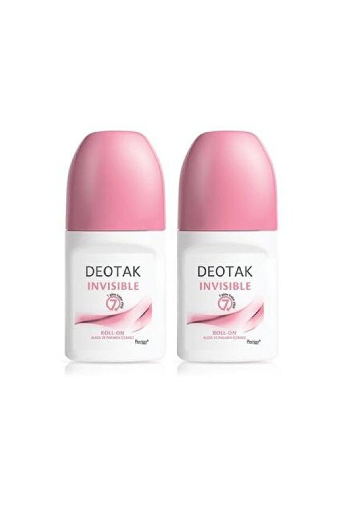 Deotak Invisible Roll-on Deodorant 35 ml X 2 Adet
