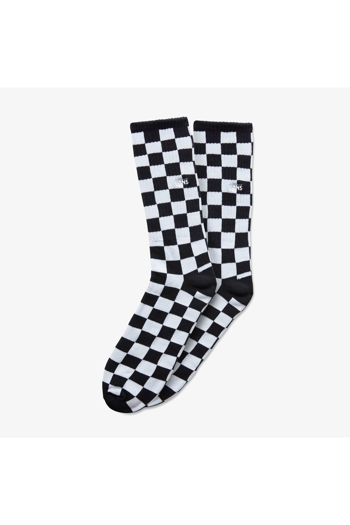 Vans Checkerboard Iı Crew Erkek Siyah Çorap