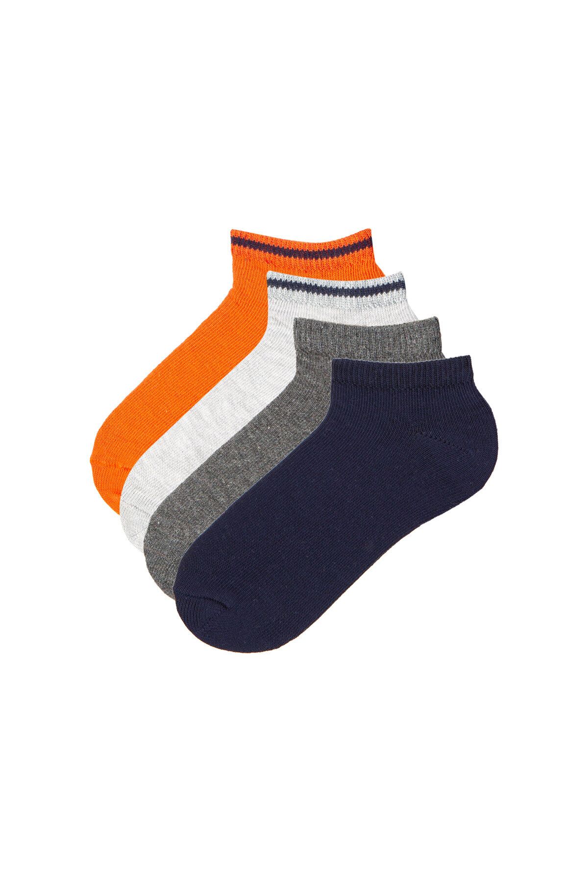 Penti B Plain Stripe 4lü Patik Çorap