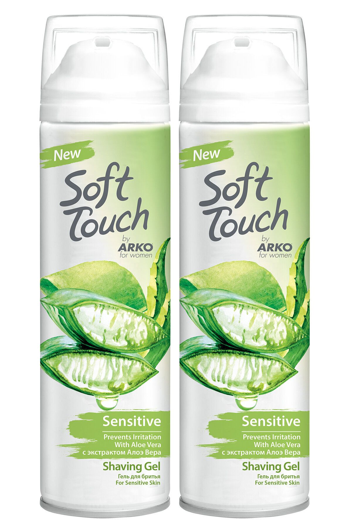 Arko Soft Touch Sensitive Kadın Tıraş Jeli 2x200 ml