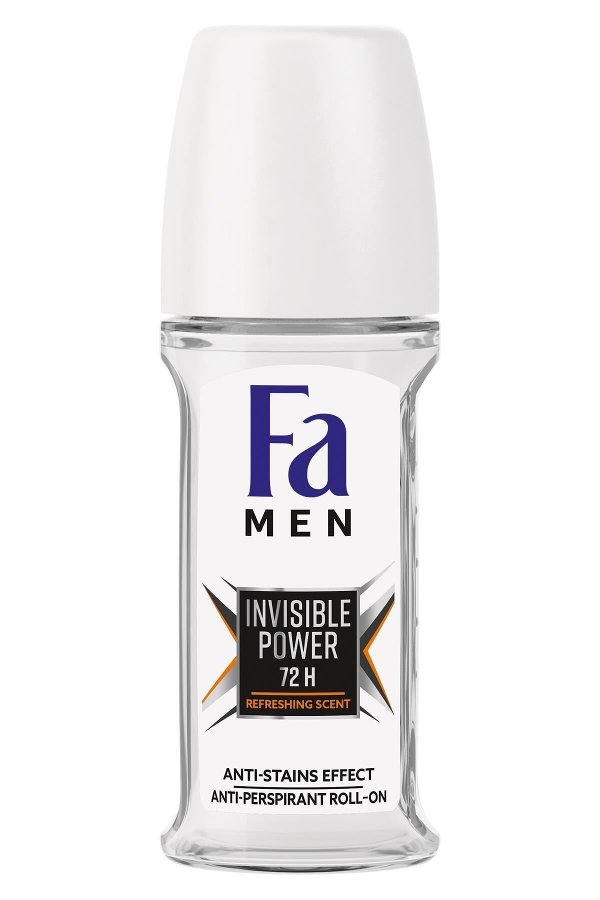 Fa Roll-On Deodorant Erkekler İçin Invisible 50 ml
