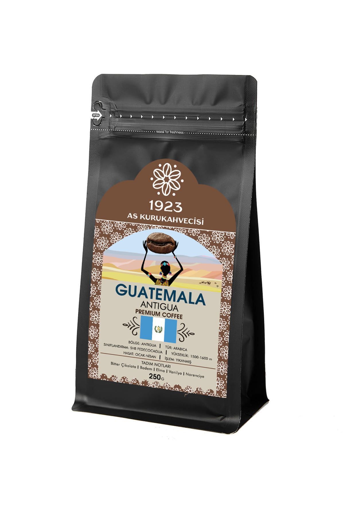 AS Kurukahvecisi Guatemala Antigua Filtre Kahve 250 Gr.