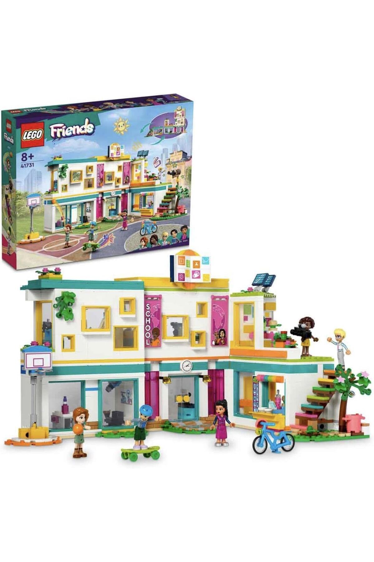LEGO ® Friends Uluslararası Heartlake Okulu 41731 - 8 Yaş ve Üzeri için Oyuncak Yapım Seti(985 Parça)