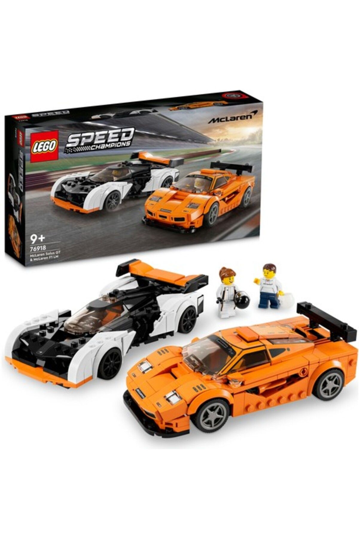 LEGO Speed Champions 76918 Mclaren Solus Gt Ve Mclaren F1 Lm (581 PARÇA)