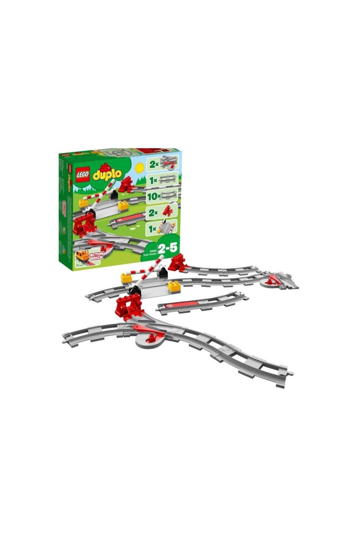 LEGO Tren Rayları 10882 - Çocuklar Için Oyuncak Yapım Seti (23 PARÇA)