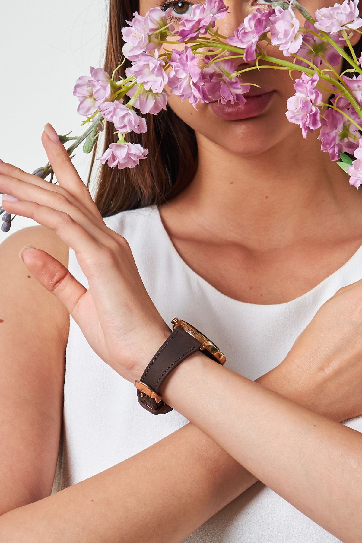 vagave Huawei Watch Kadın Deri Kordon Gt3 Pro Seramik 43 Mm Gt3 Elegant Gt2 42 Mm 20mm