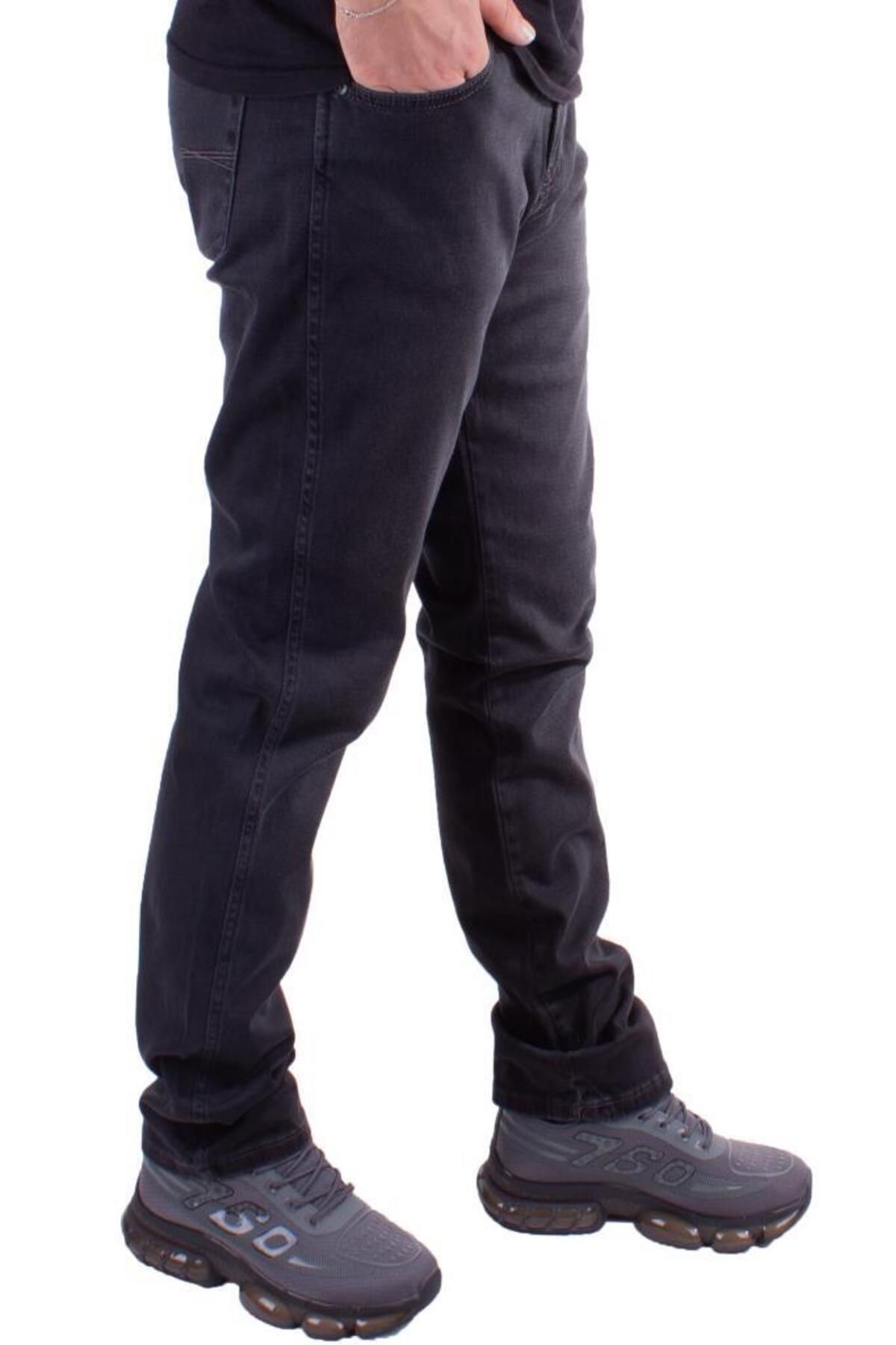 Twister Jeans Twister Vegas 132-272 Füme Yüksek Bel Rahat Paça Erkek Jeans Pantolon