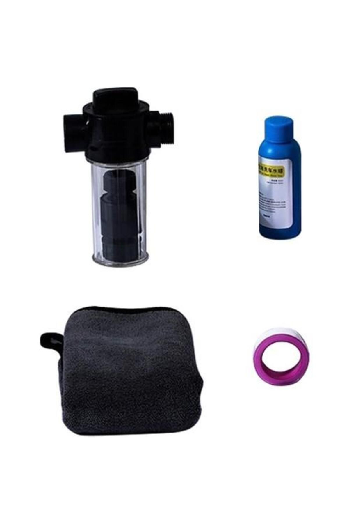 Baseus 4in1 Araç Yıkama Temizleme Seti, Köpük Haznesi, Havlu, Yıkama Şampuanı Ve Bantlı Hortum Ucu S