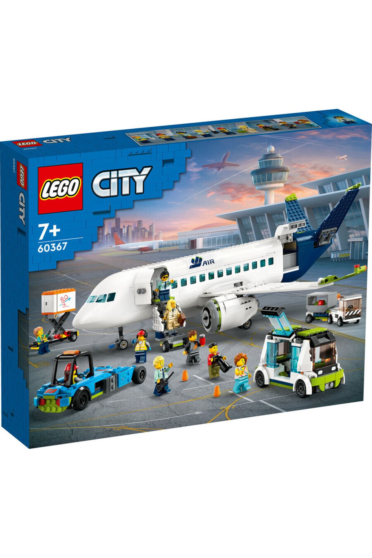 LEGO 60367 Yolcu Uçağı V29