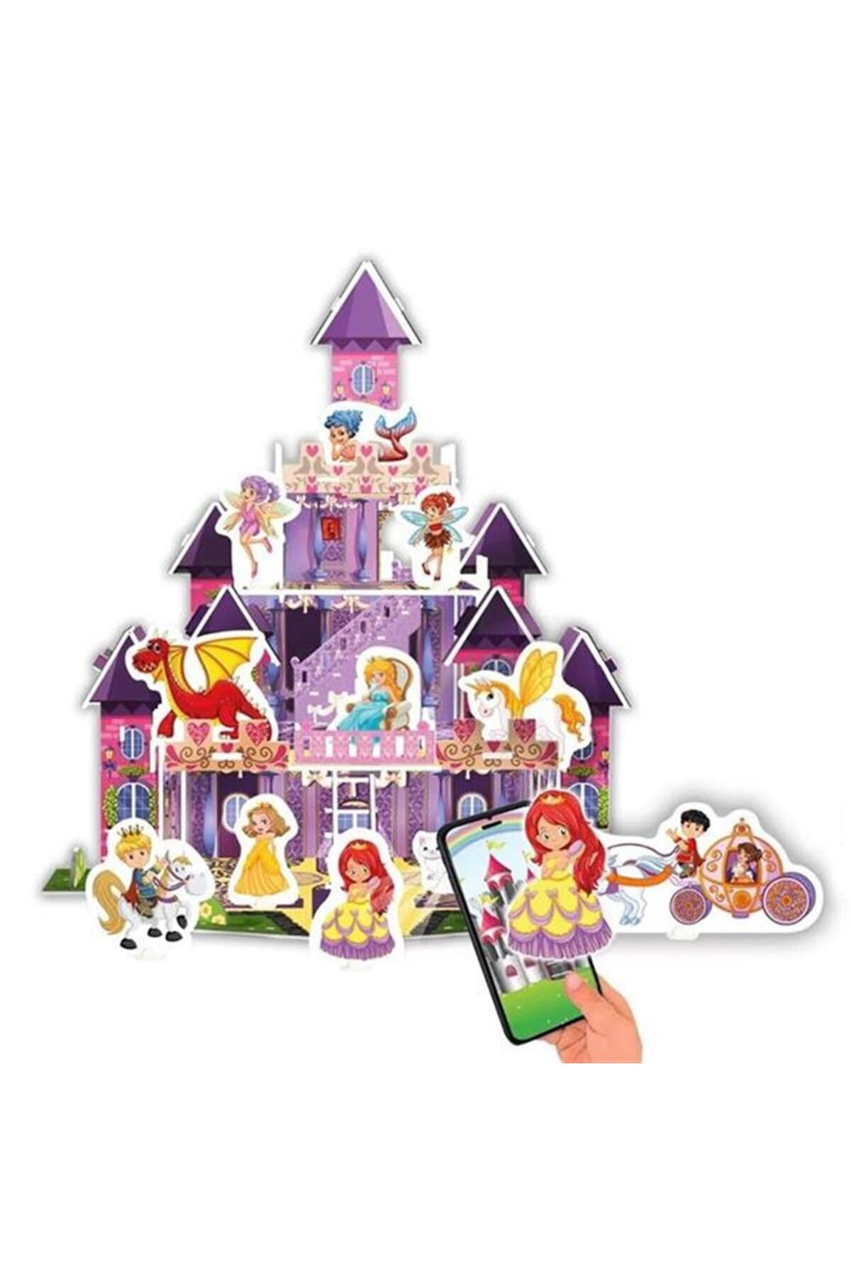 Akar Oyuncak 3d Puzzle Maket Prenses Kalesi Jagu(XL)
