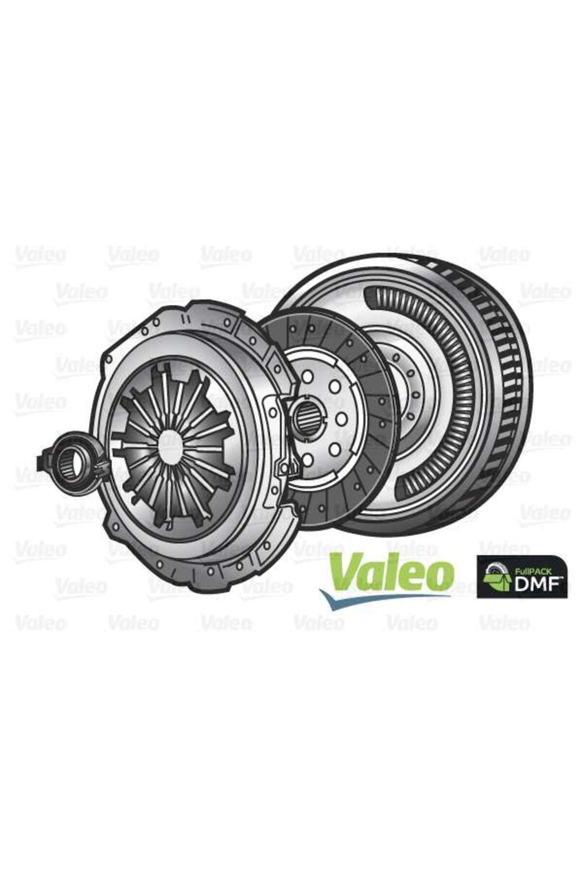 Valeo 837073 DEBRIYAJ DMF SETI VOLANLI CADDYIII-GOLFV-VI-A3-ALTEA-LEON-T6 102HP 1.-VALEO 837173-03L105266E