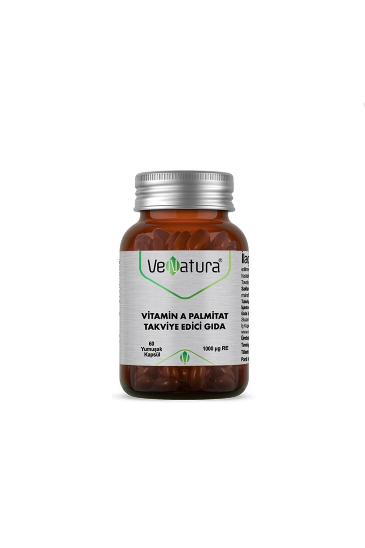 Vaseline Venatura Vitamin A Palmitat 60 Yumuşak Kapsül
