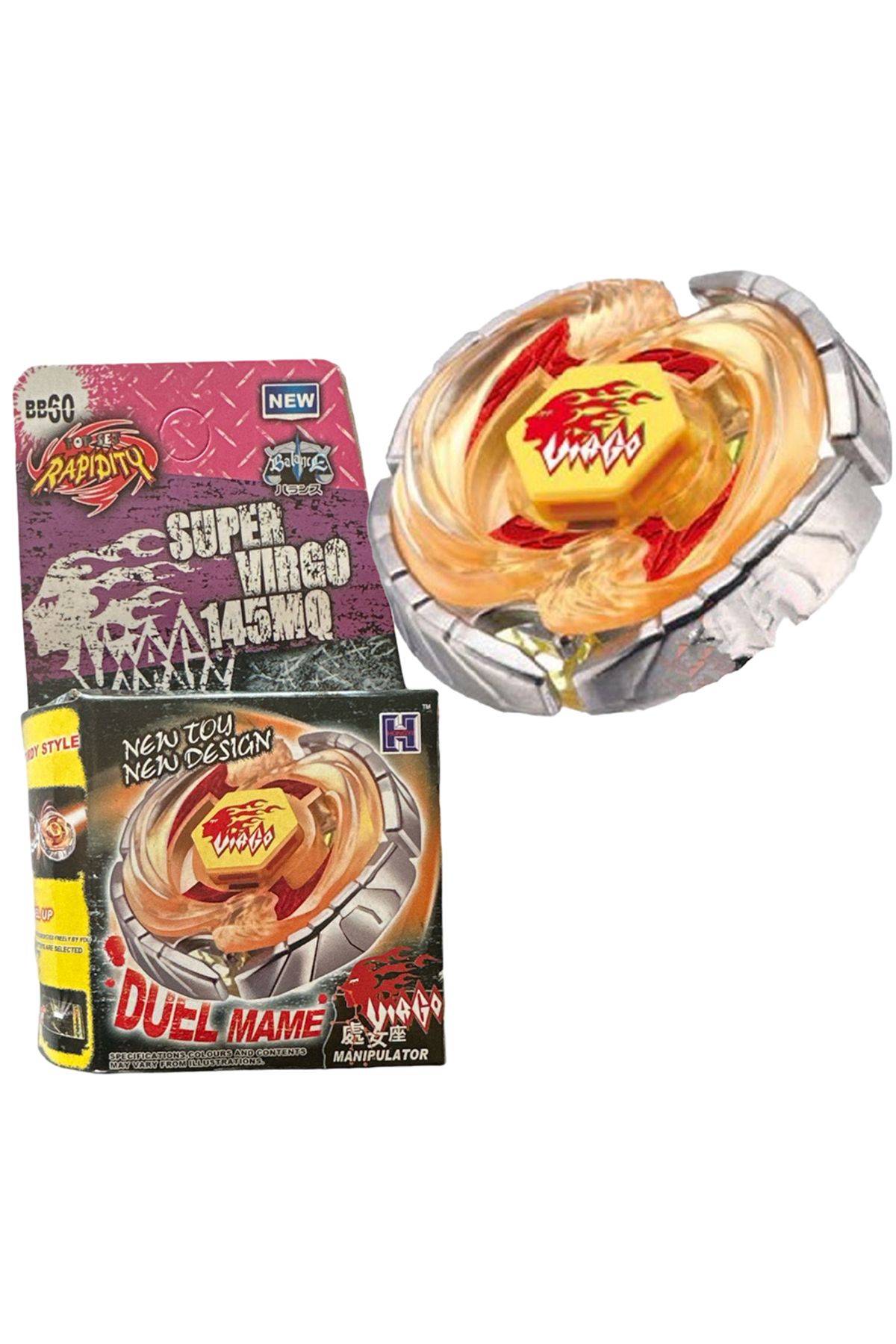 Genel Markalar Bb60 Beyblade Metal Fusion Earth Virgo (FİRATİCİSİZ)