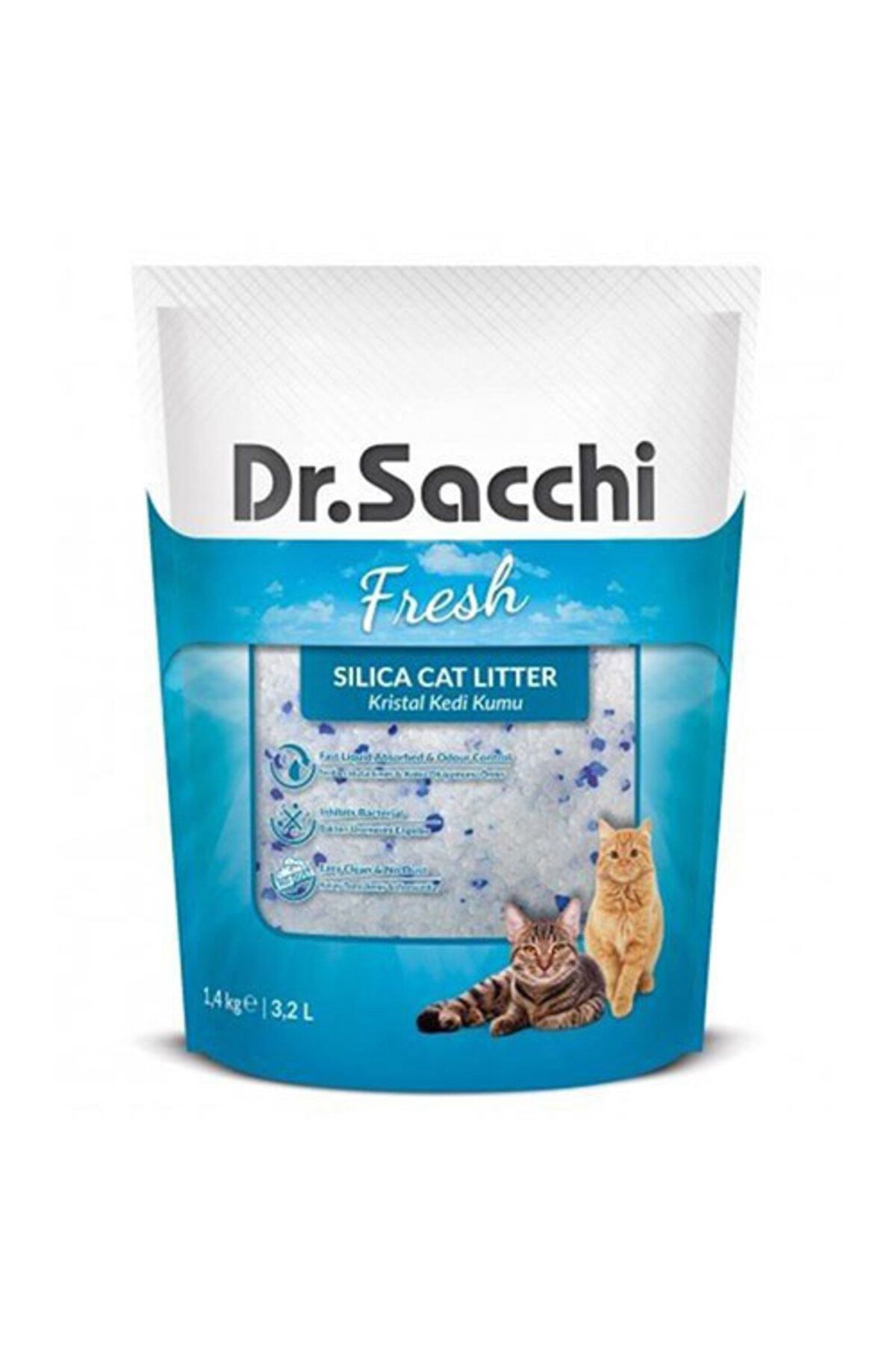 Dr. Sacchi Dr.sacchi Silica Kristal Kedi Kumu 14x3,2 Lt