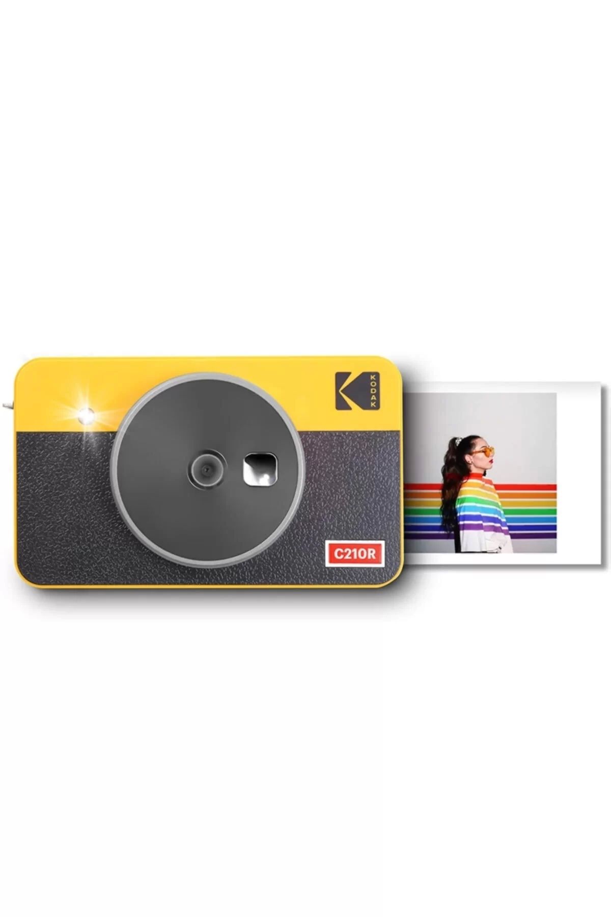 Kodak Mini Shot Combo 2 Retro - Anında Baskı Dijital Fotoğraf Makinesi - Sarı