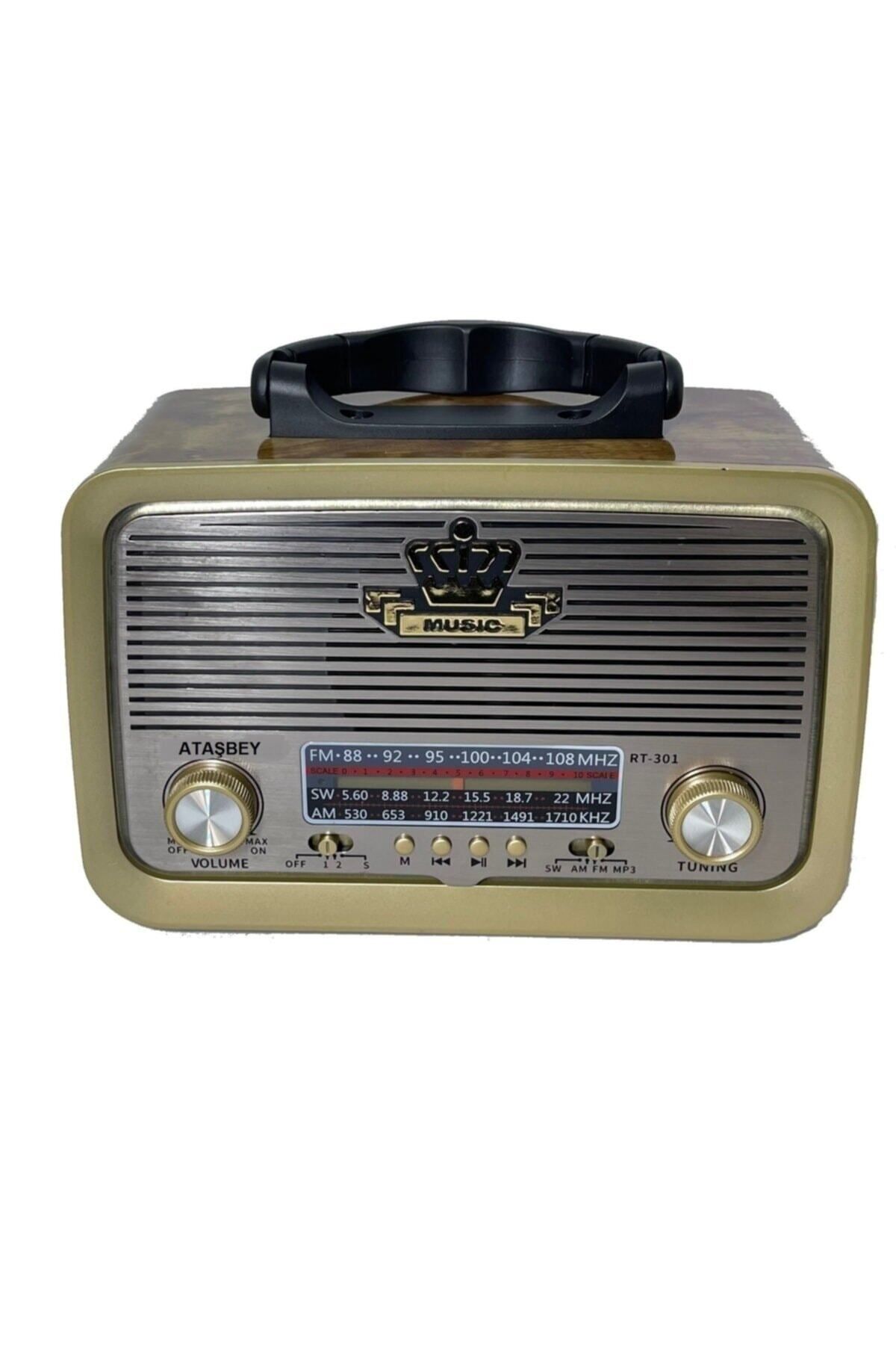 Genel Markalar Volemi Rt301 Nostalji Bluetooth Radyo ,usb, Sd , Mp3 Player...