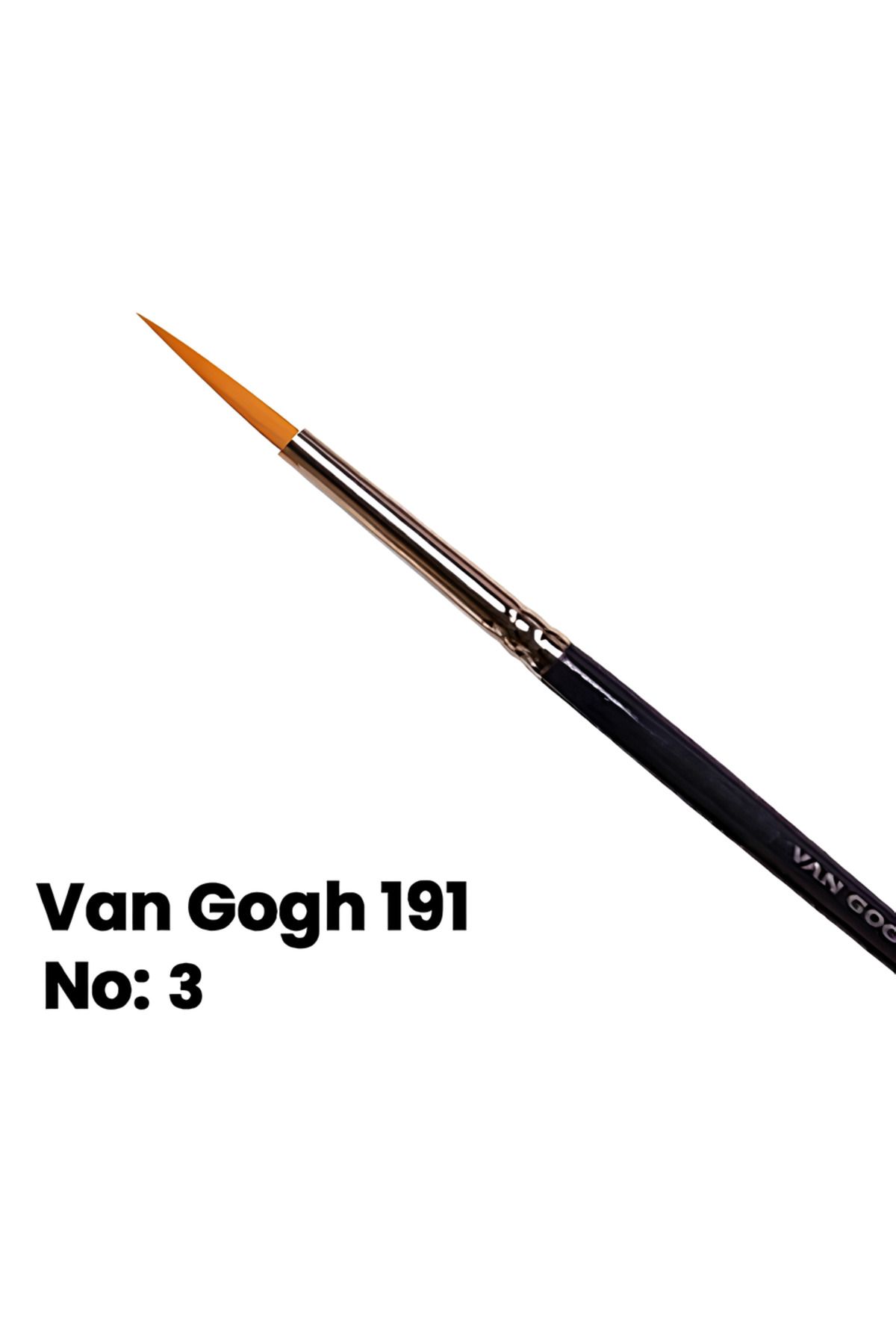 Van Gogh Sulu Boya Fırçası Yuvarlak Uçlu Seri 191 No:3