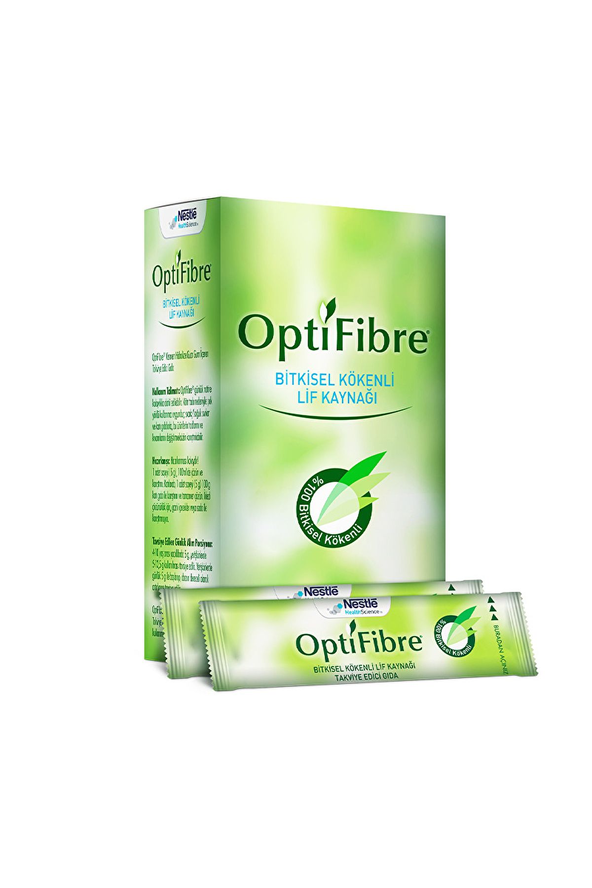 Nestle OptiFibre Bitkisel Lif Kaynağı 5 Gr x 10 Saşe - AROMASIZ