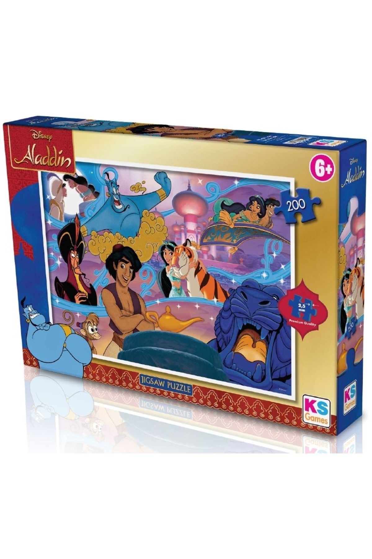 Genel Markalar Disney Pixar Aladdin Çocuk Puzzle & Yapboz - 200 Parça