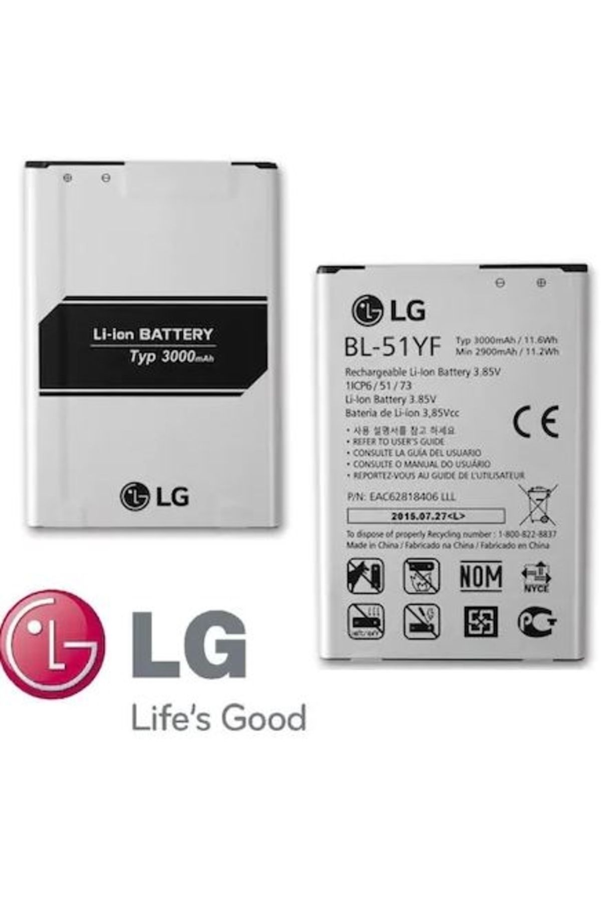 LG G4 A Kalite Batarya