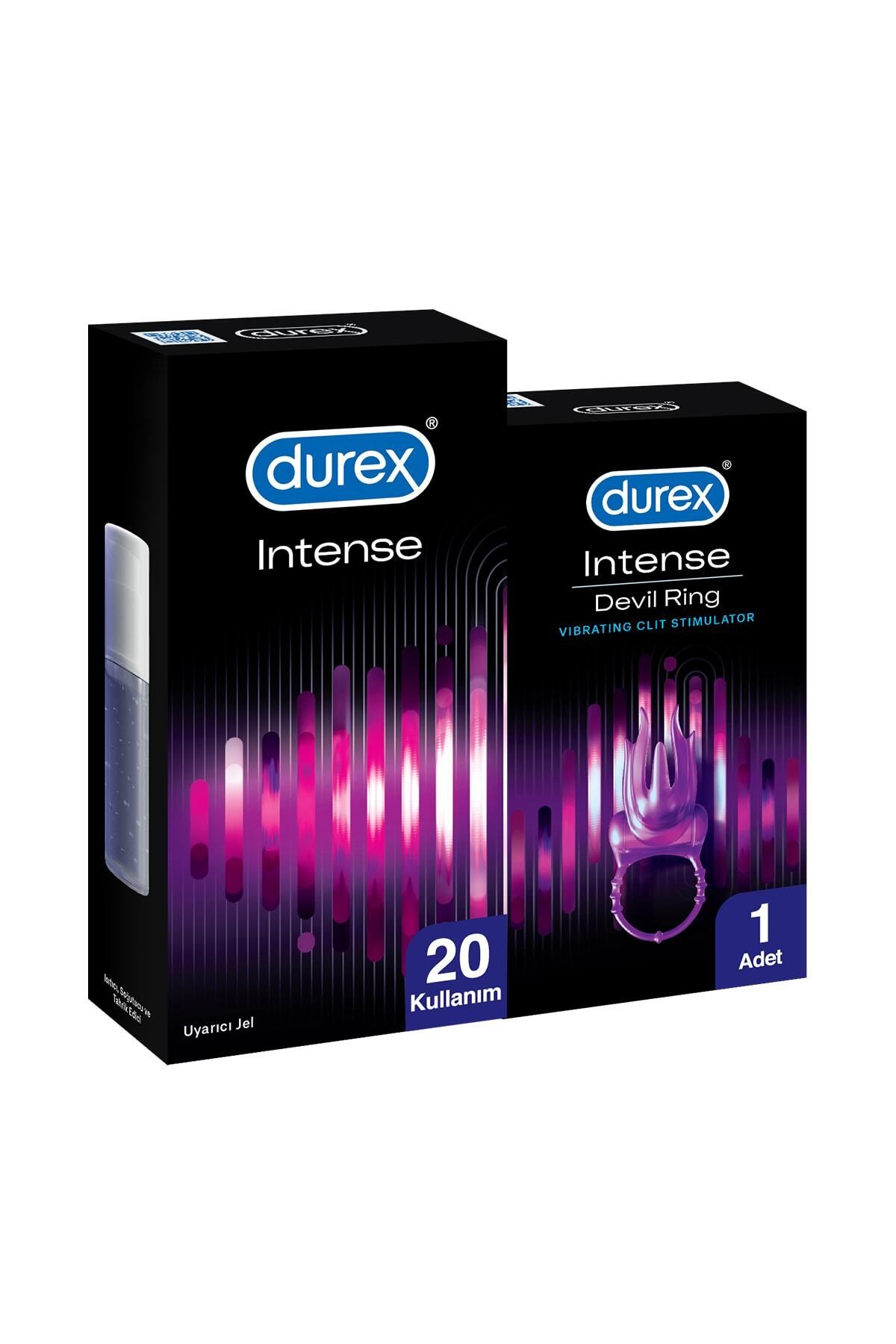 Durex Little Devil Titreşimli Halka + Intense Jel 10ml