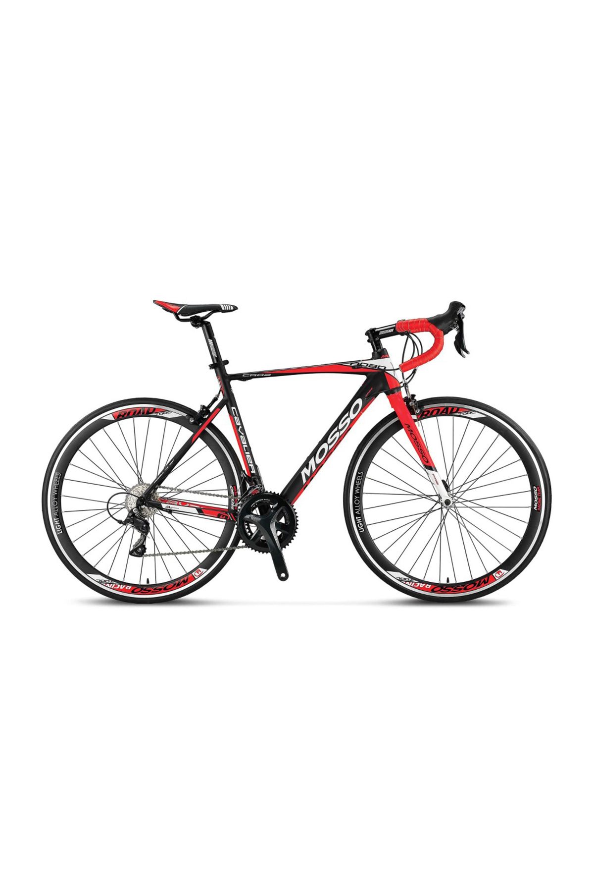 Mosso Cavalier 700 Sora - 18 Vites 54 Cm (M - L) Kadro Yol Bisikleti - Siyah Kırmızı