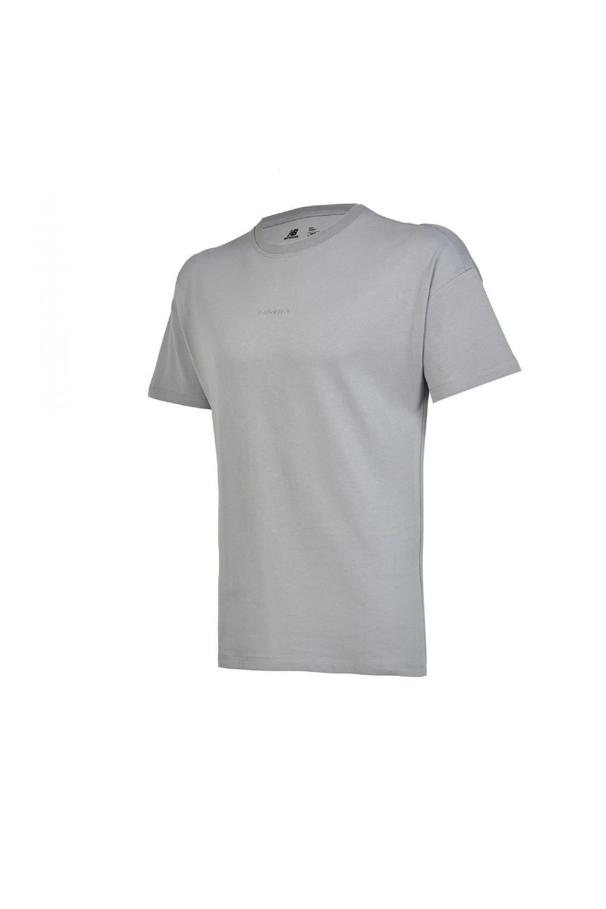 New Balance Unt1366 Nb Unisex Lifestyle Antrasit Unisex T-shirt