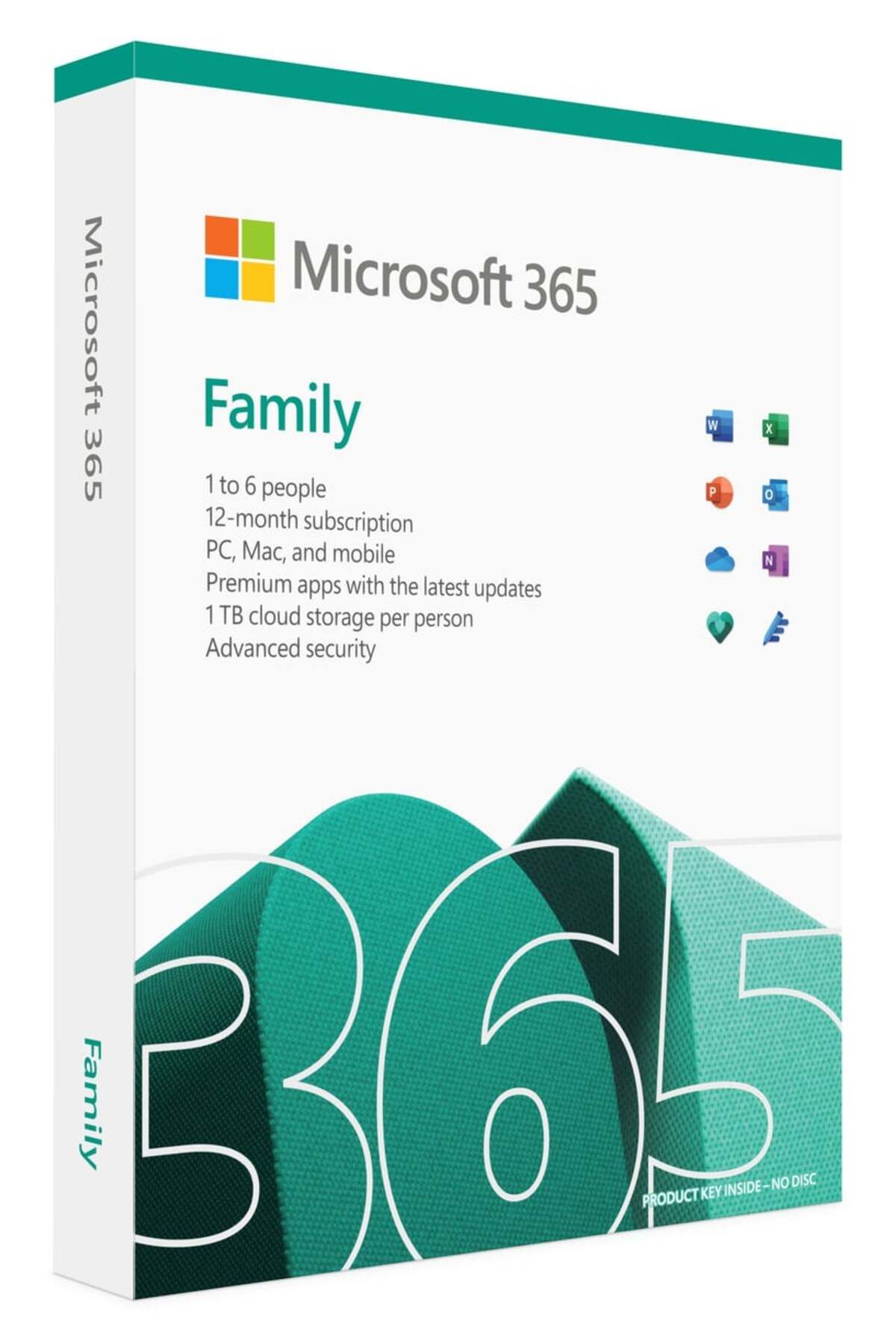 Microsoft Office 365 Aile 6GQ-01610 Türkçe Kutulu Ofis Yazılımı 1 YIL (6 Kullanıcı)