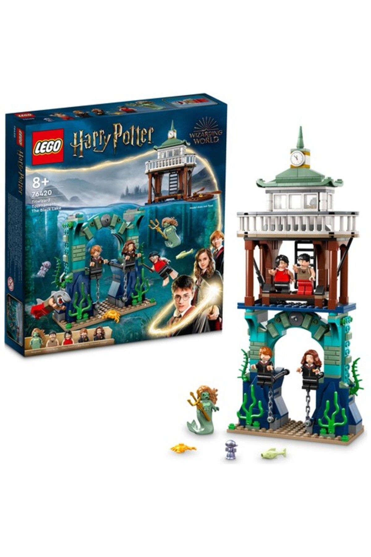 LEGO ® Harry Potter™ Üç Büyücü Turnuvası: Kara Göl 76420 - Yaratıcı Oyuncak Yapım Seti (349 Parça)