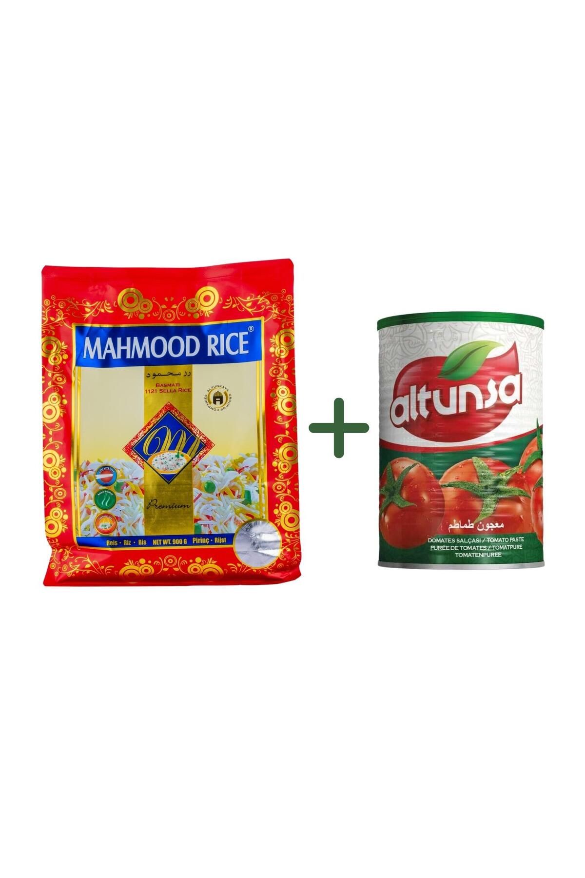 Mahmood Rıce 1121 Basmati Pirinç 900 gr ve Altunsa Domates Salçası 830 gr