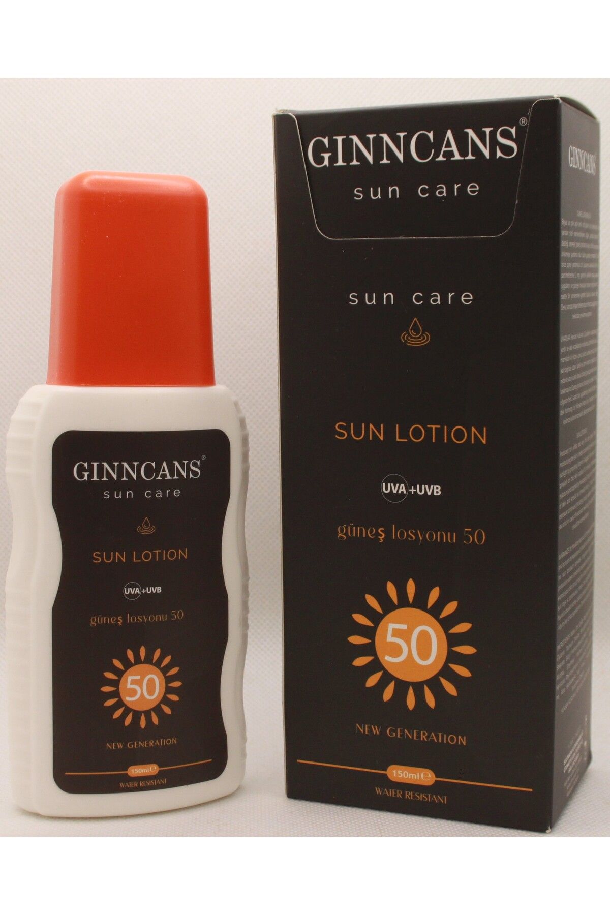 SUN GÜNEŞ KORUYUCU KREM & SPF+50 UVA+UVB LOSYON AÇIK VE BEYAZ CİLTLER İÇİN 150ML_1