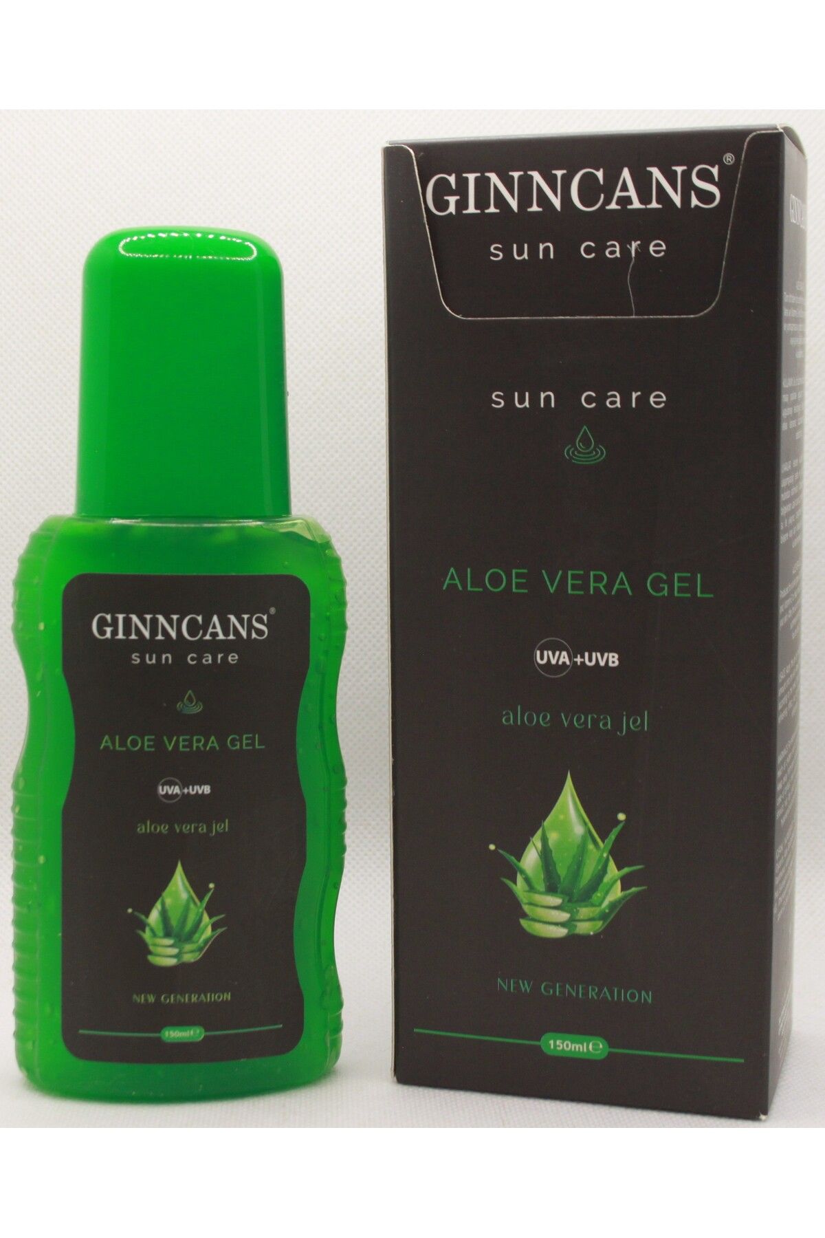 SUN GÜNEŞ KORUYUCU KREM & UVA+UVB ALOE VERA JEL VÜCUT LOSYONU 150ML_1